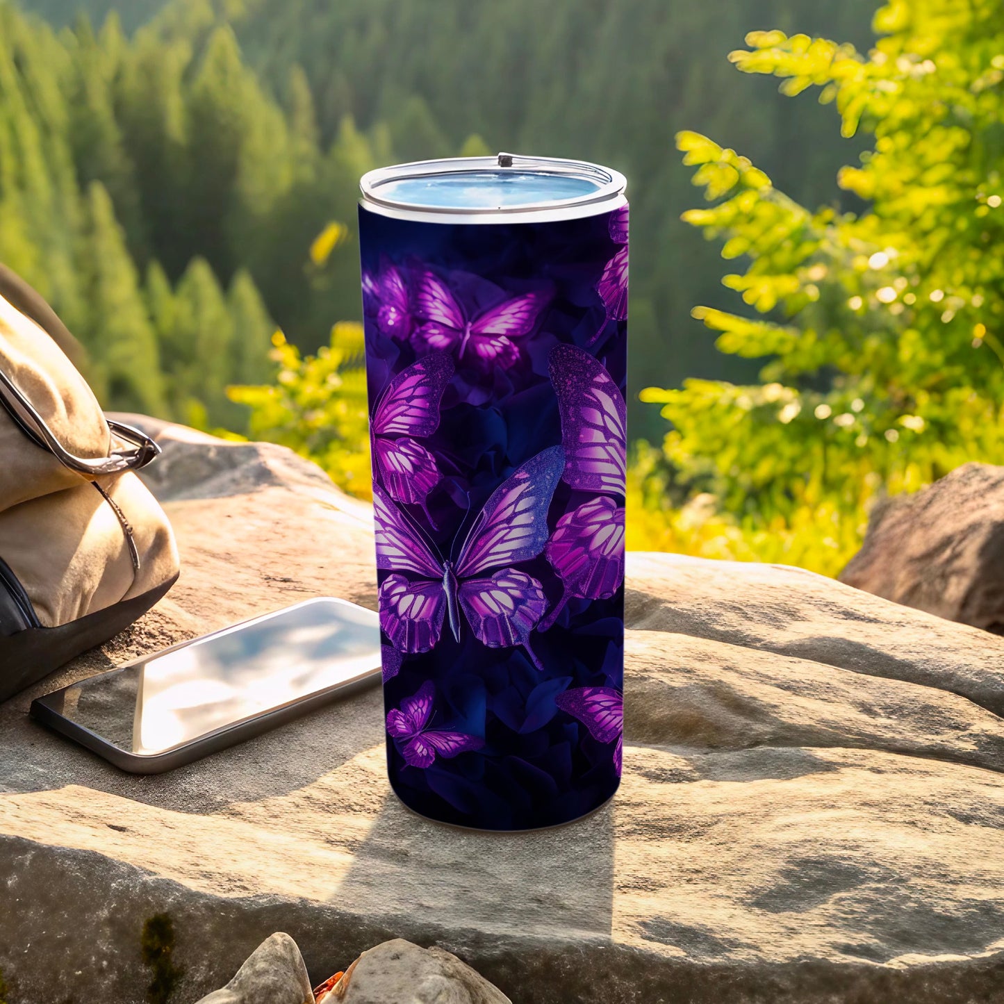 Vivid Purple Butterfly Pattern Tumbler product type
Tumbler
TravelMug
ButterflyDesign
PurpleButterflies
ButterflyPattern
VibrantTumbler
NatureInspired
BeverageContainer
Drinkware
UniqueGift
FloralTheme
AestheticDrinkware
CustomTumbler
OutdoorGear
StylishCup
ArtisticPrint
PurpleAesthetic
WhimsicalDesign
ColdHotDrink
EverydayCarry
