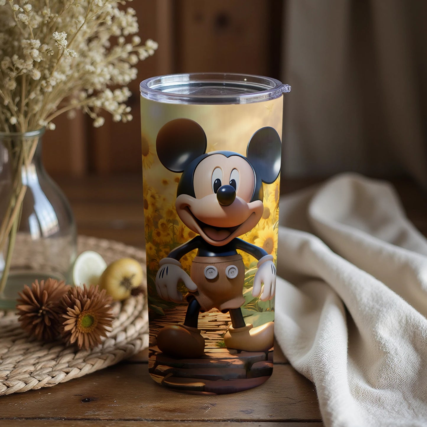 Mickey Mouse Themed Tumbler for Fun and Lively Beverage