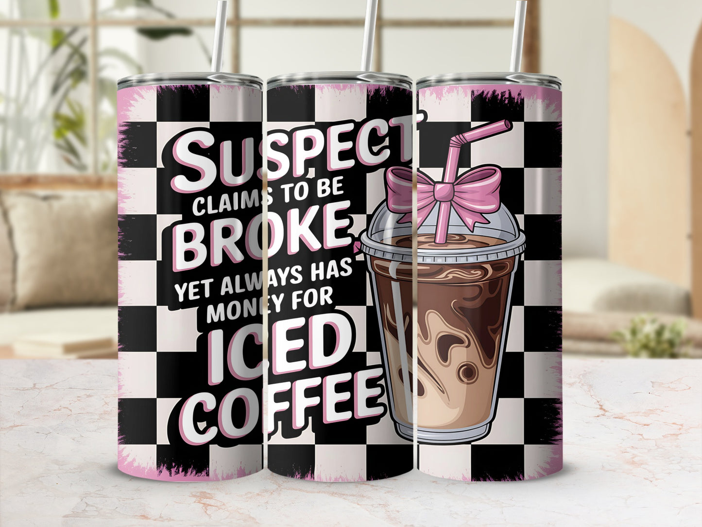 Suspect Claims Broke Yet Money For Iced Coffee product type