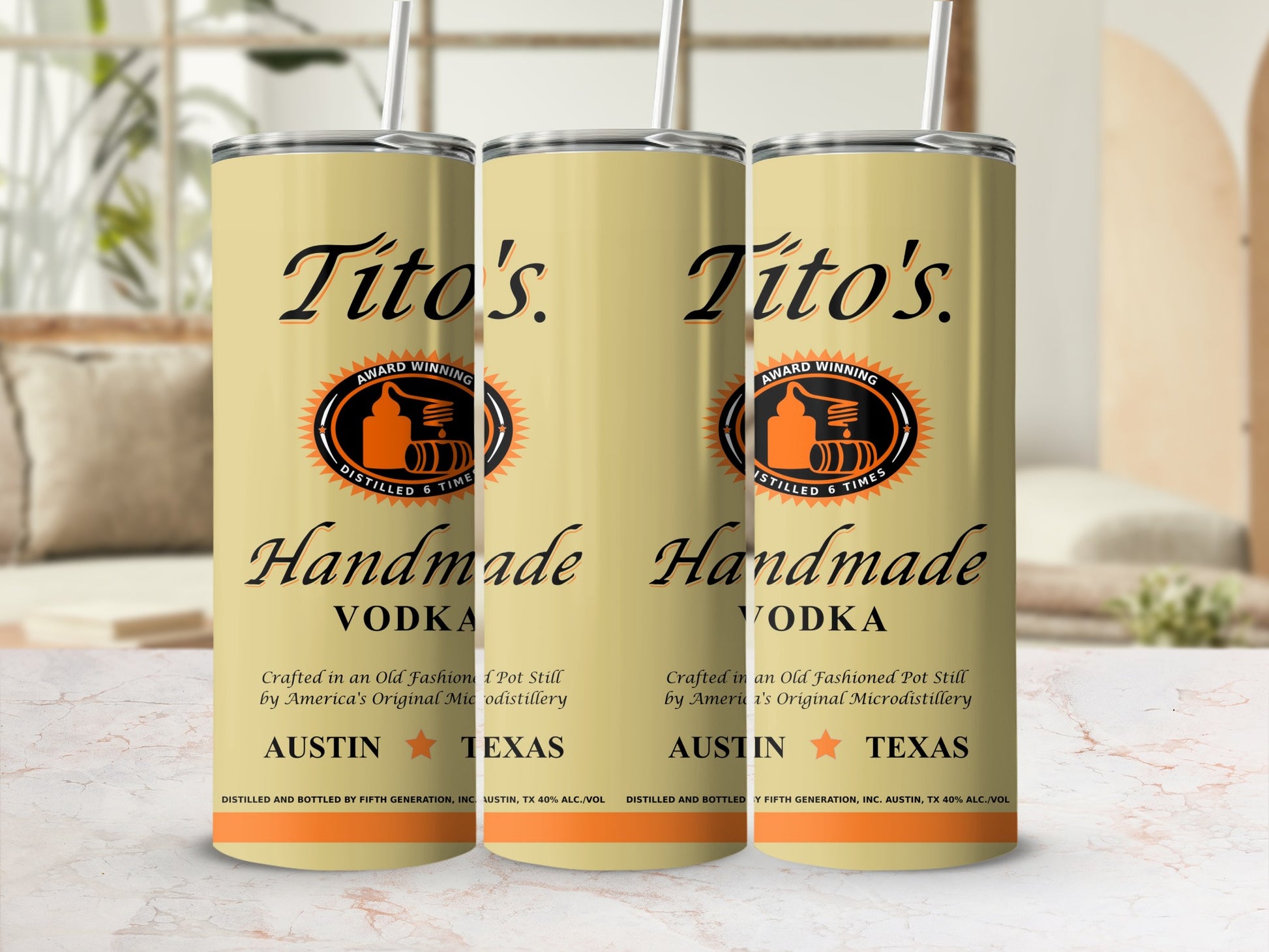 Tito's Handmade Vodka Award Austin Texas product type