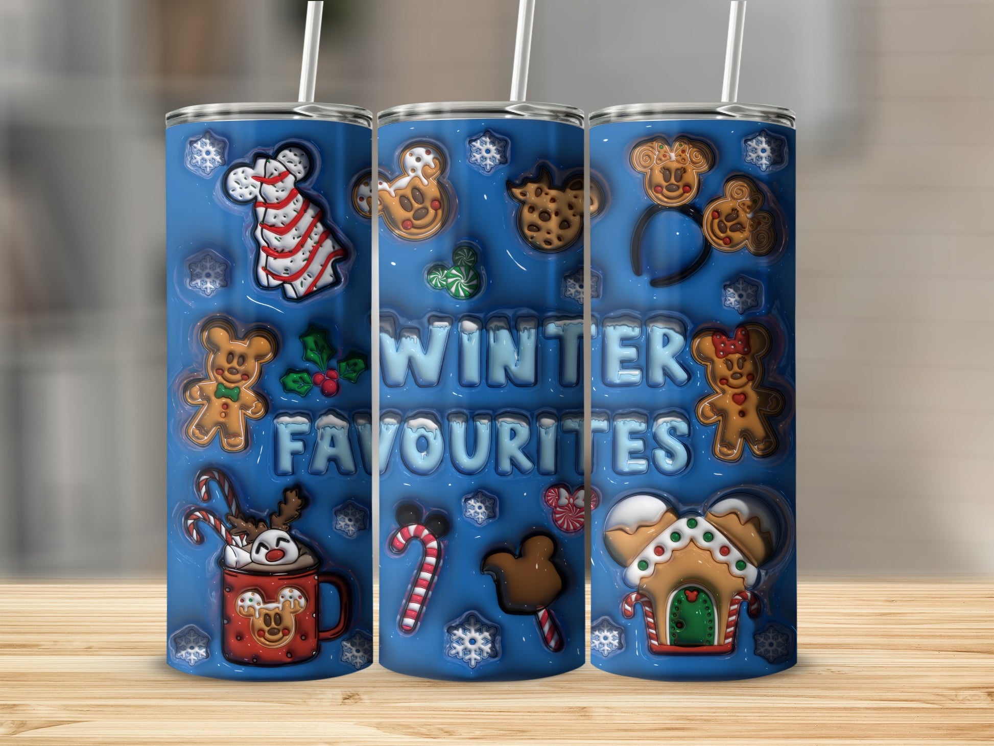 WINTER FAVOURITES Christmas Themed Tumbler