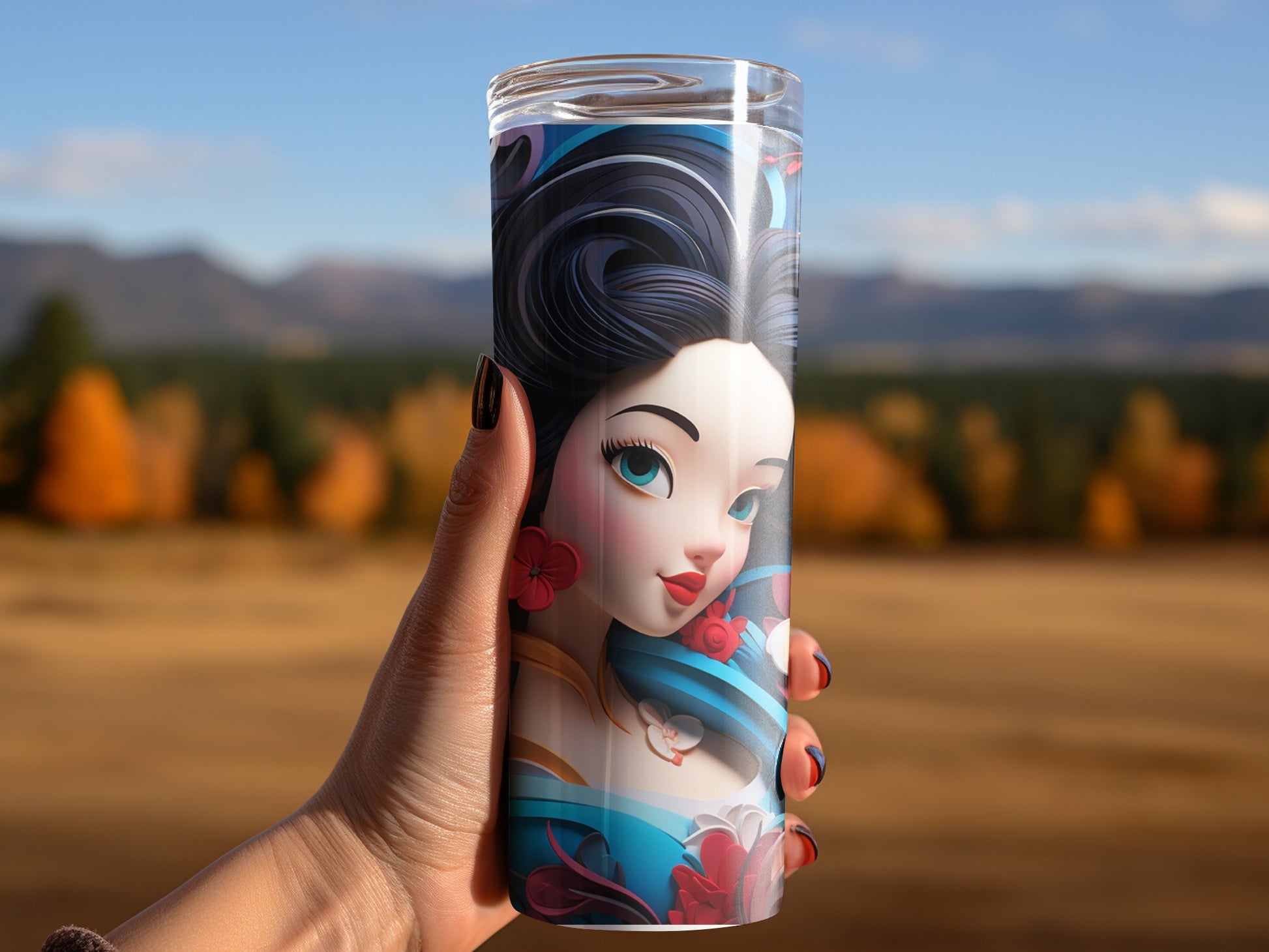 Beautiful Artwork Travel Mug for Everyday Use