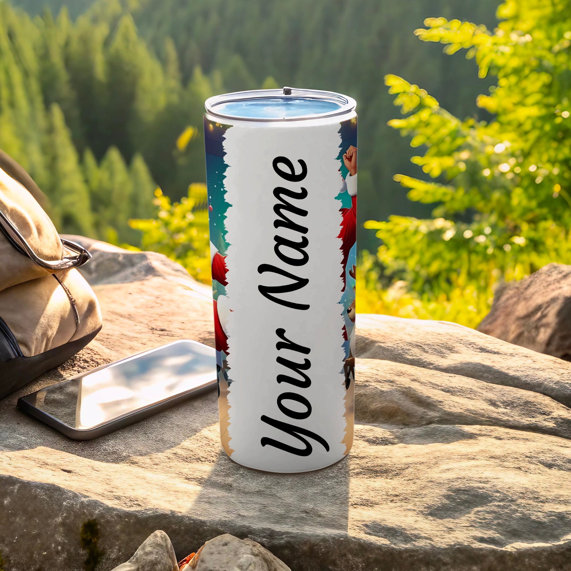 Personalized Insulated Travel Tumbler for Outdoor Adventures