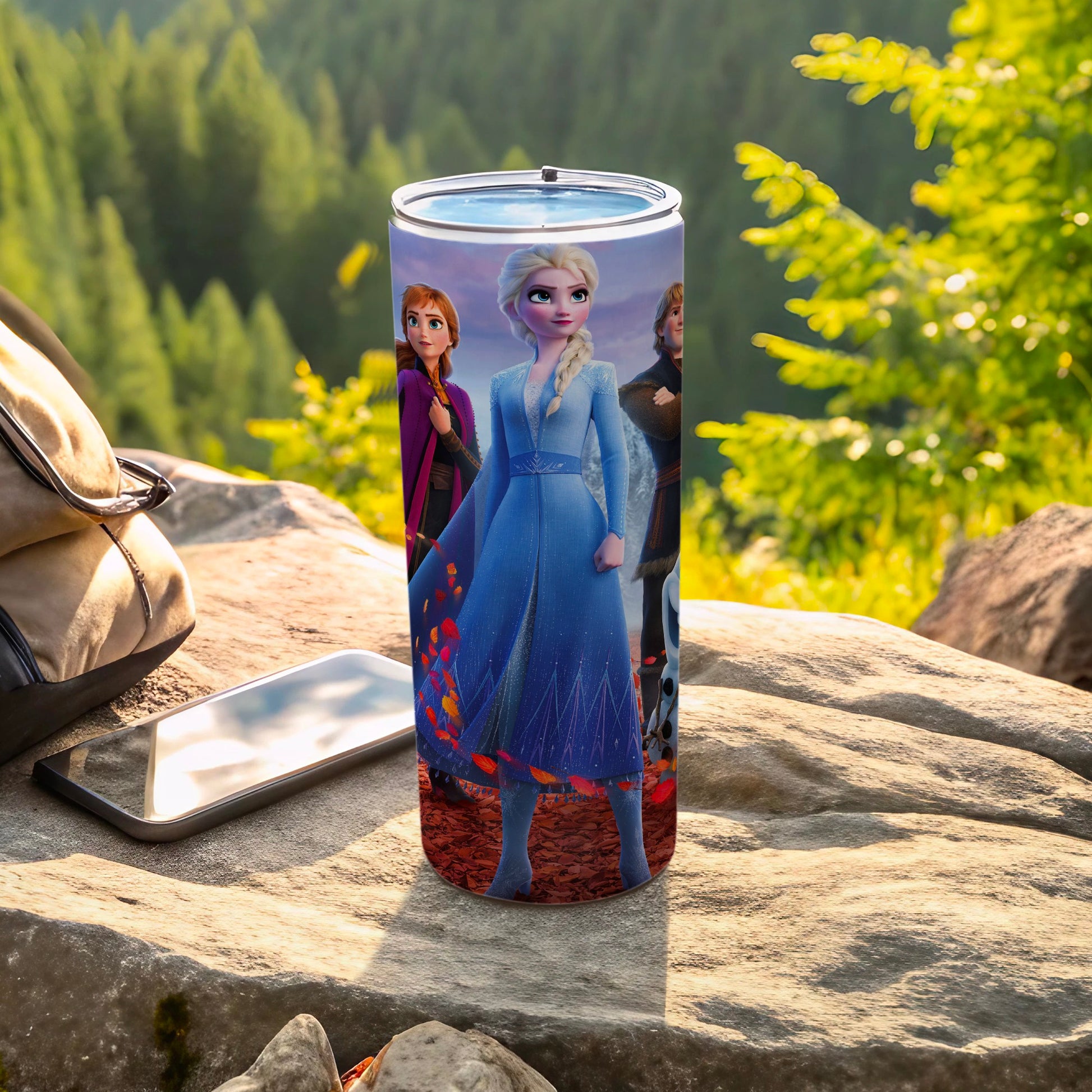Frozen Characters Outdoor Travel Mug for Adventure