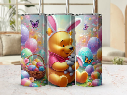 Winnie Pooh Easter Bunny Rabbit Colorful Eggs product type
