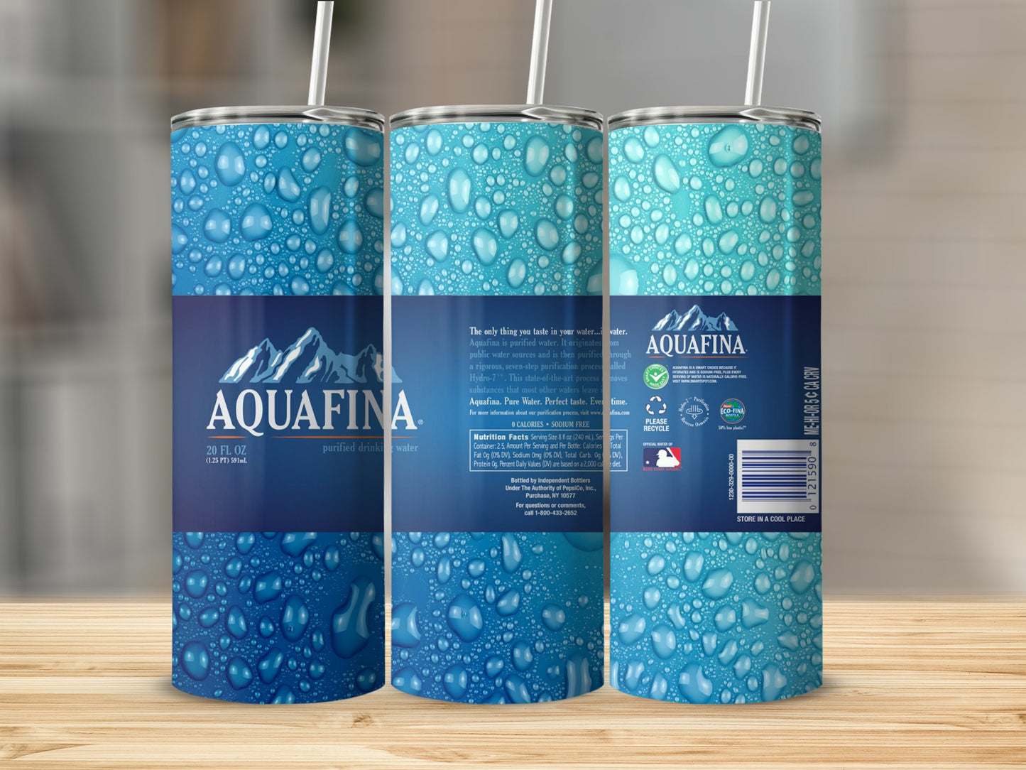 AQUAFINA Purified Drinking Water Bottle Drops Design product type