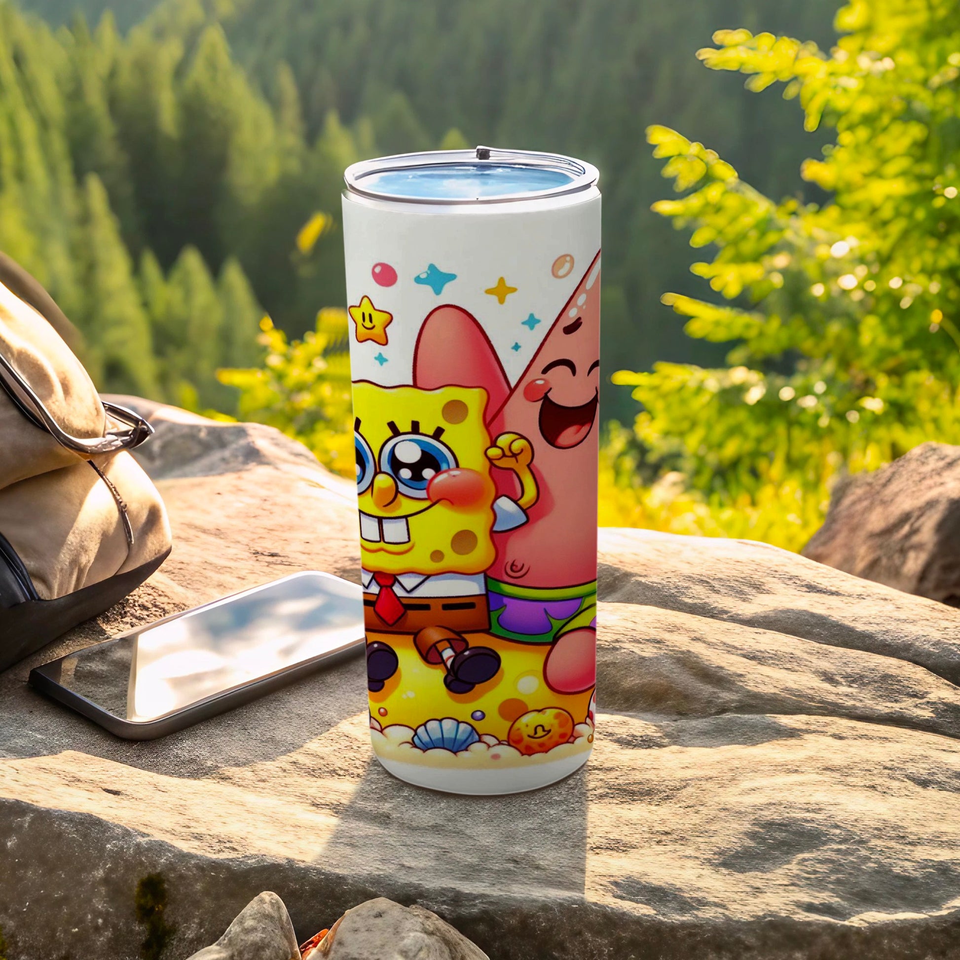 SpongeBob and Patrick Outdoor Adventure Tumbler