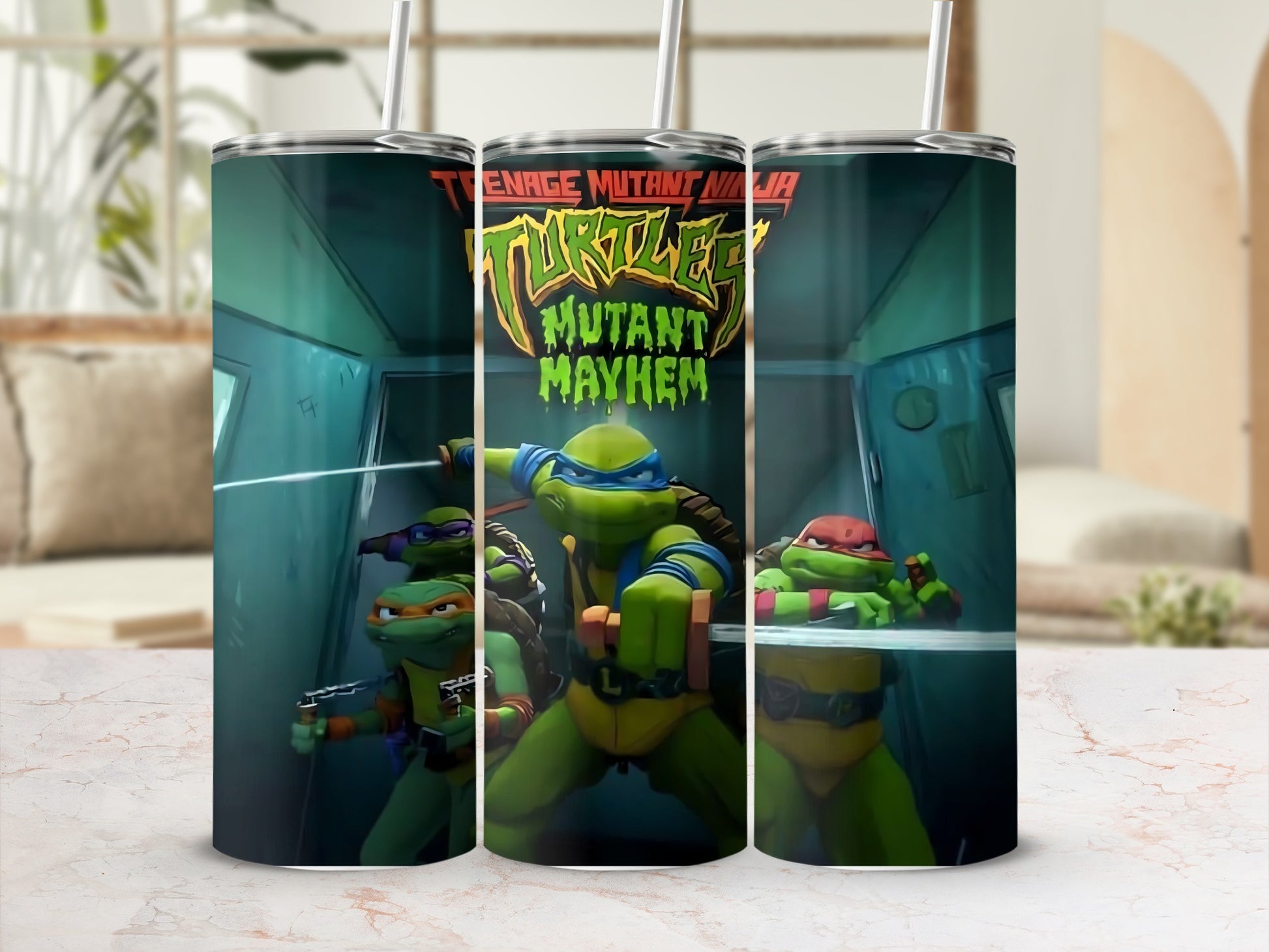 Teenage Mutant Ninja Turtles Mutant Mayhem tumbler