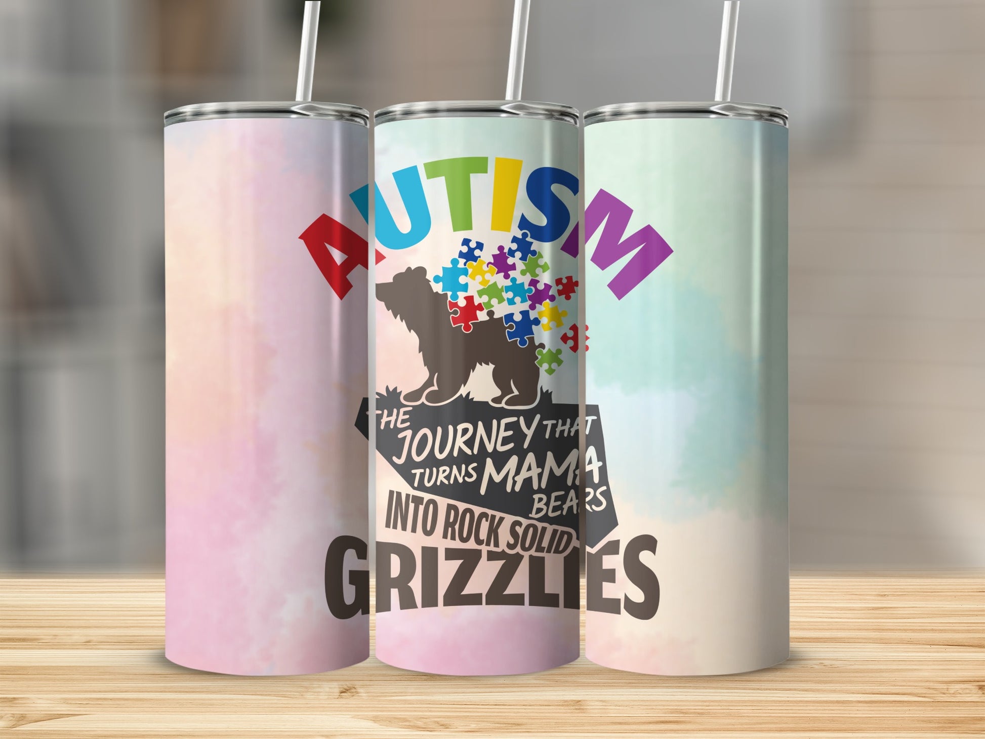 Autism Journey Turns Mama Bears Into Grizzlies Tumbler
