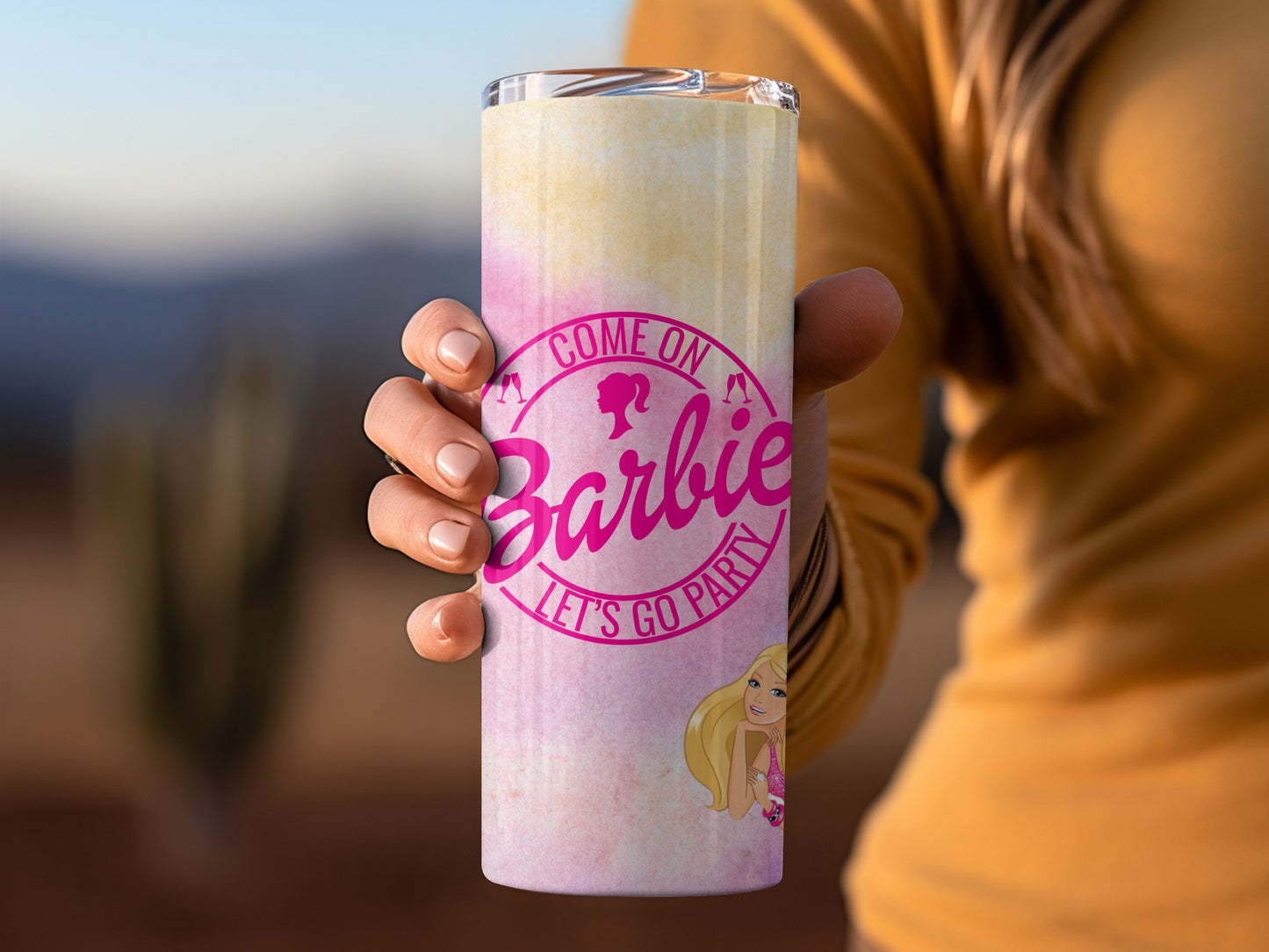 Come On Barbie Let's Go Party Tumbler Cup