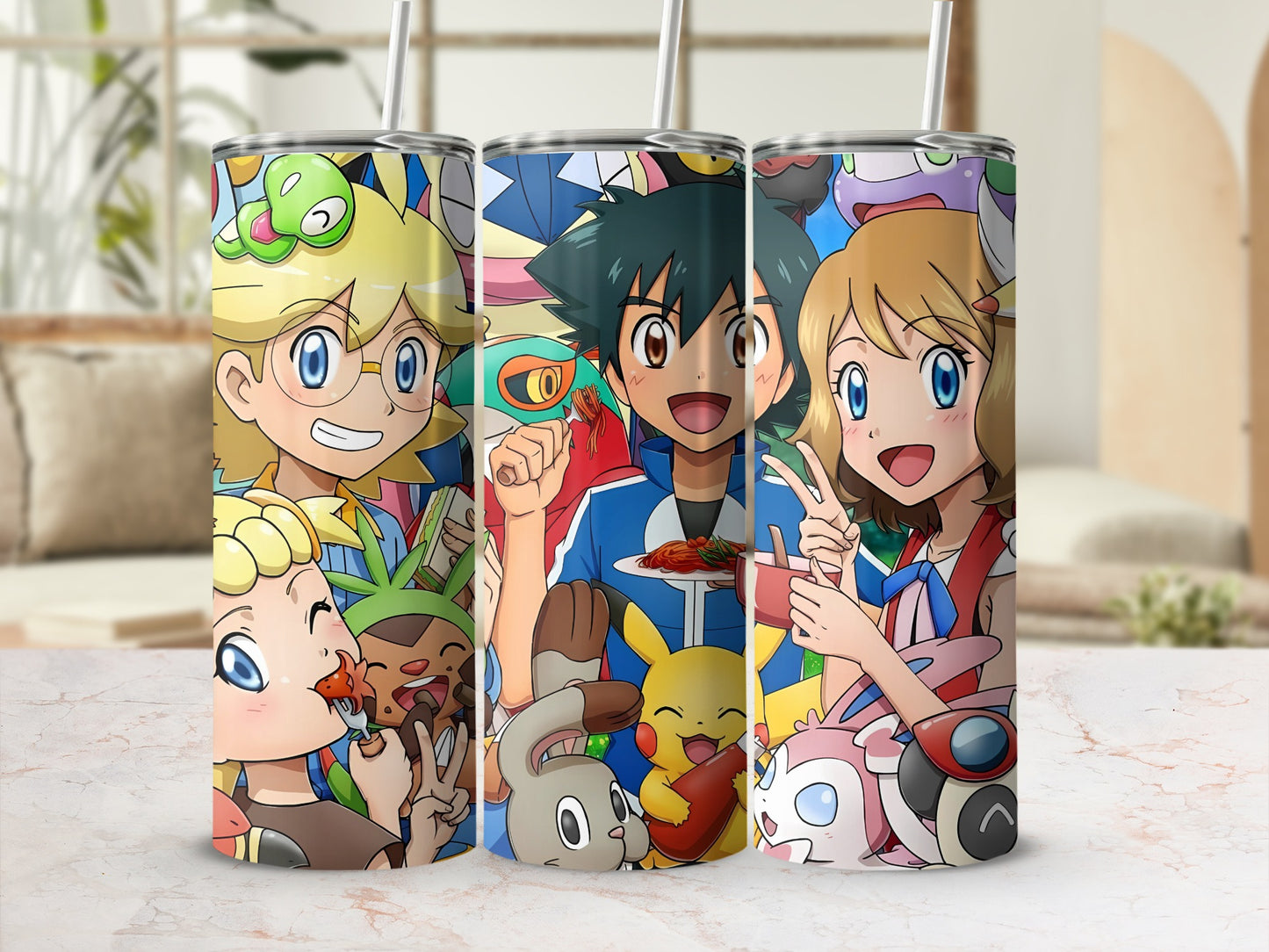 Colorful Anime Character Design Tumbler Product