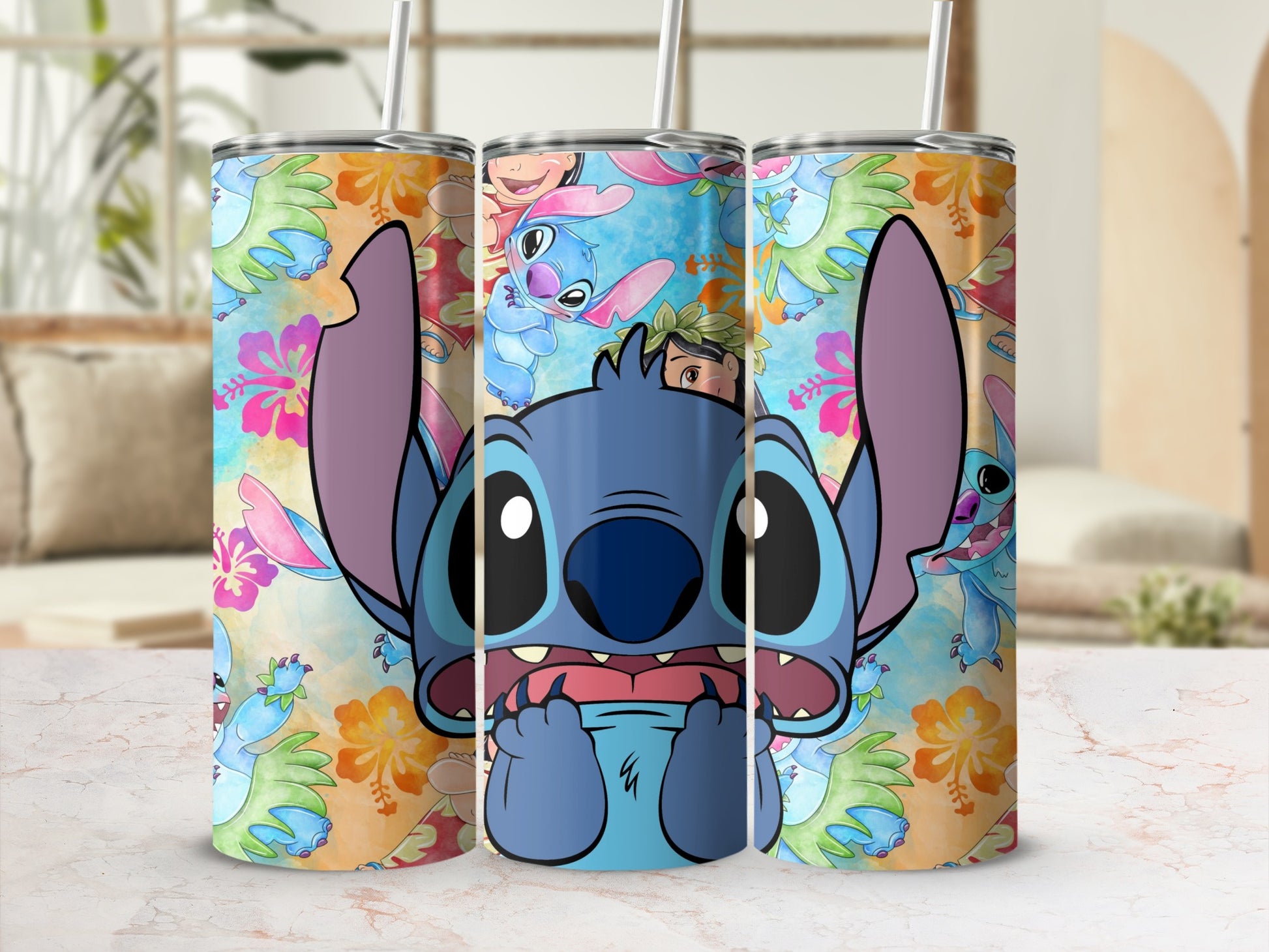 Vibrant Cartoon Character Design Insulated Tumbler