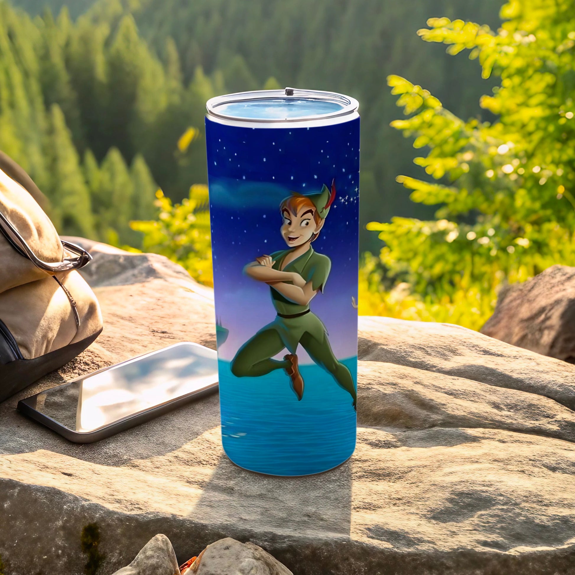 Peter Pan Stainless Steel Tumbler with Lid Cup