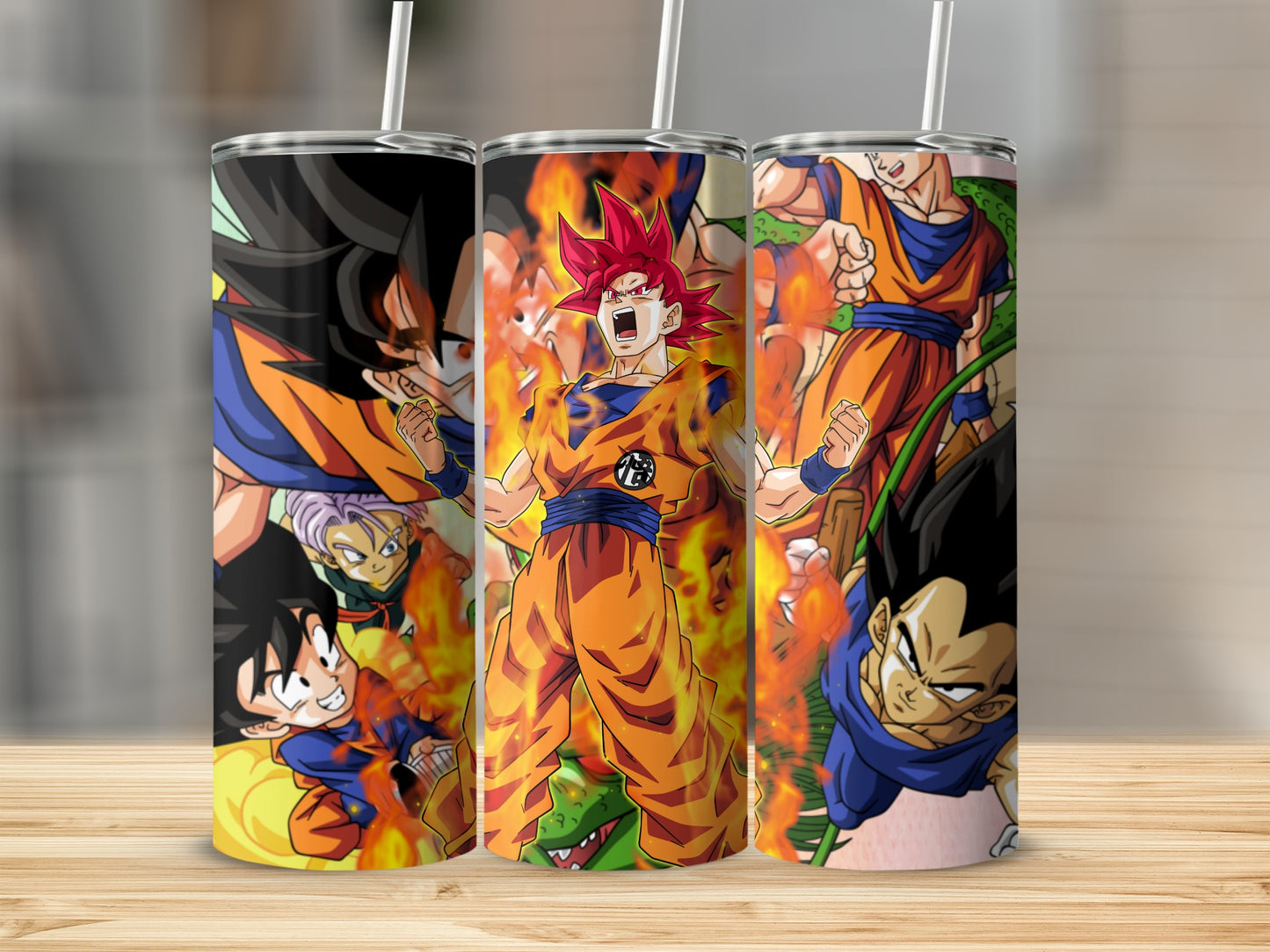 Vibrant Anime Character Graphic Insulated Tumbler