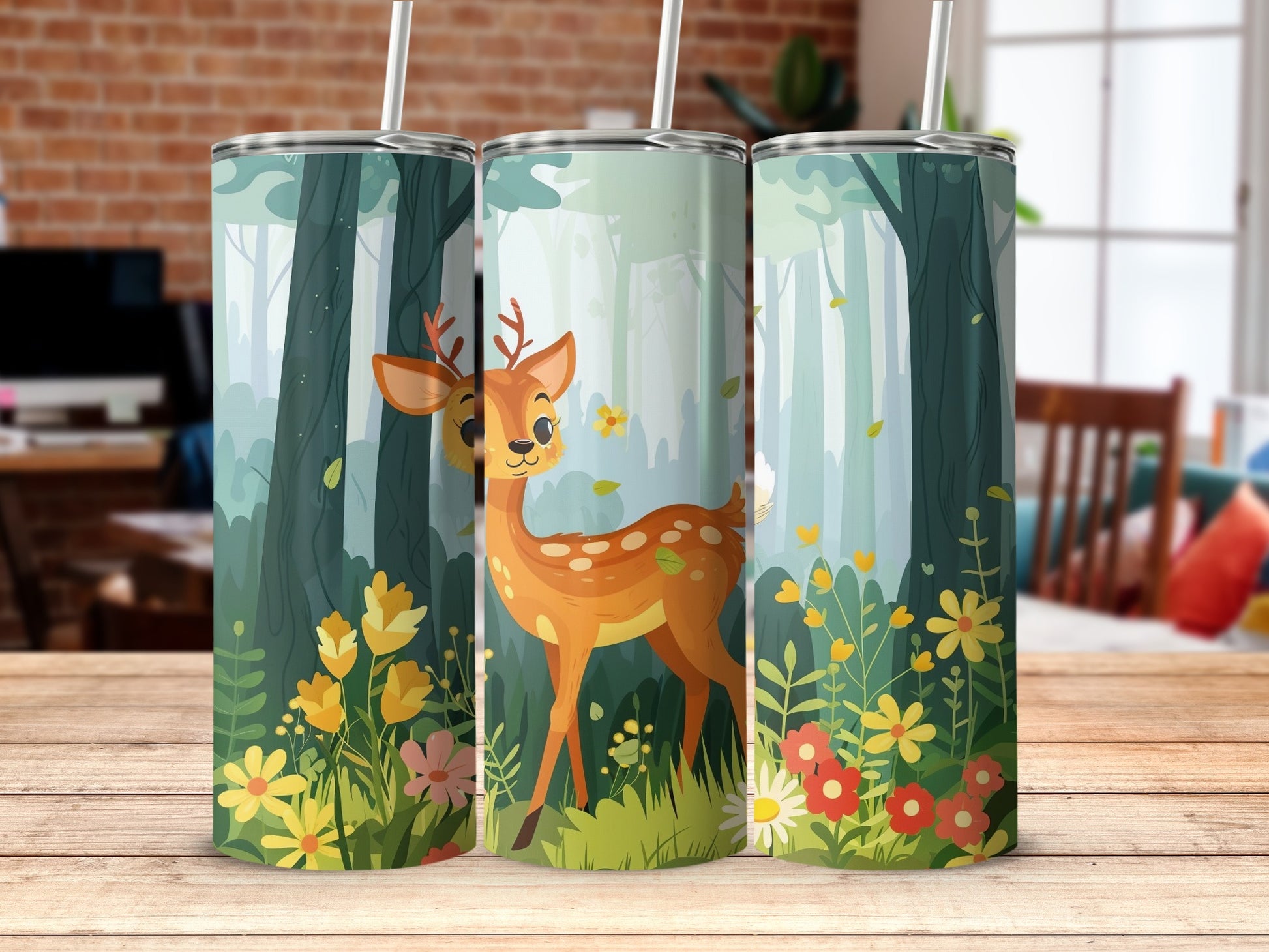 Whimsical Forest Deer Woodland Flowers Animal Theme product type
Deer, Fawn, Forest, Woodland, Nature, Flowers, Cute Animal, Cartoon Deer, Illustration, Wildlife, Greenery, Floral Design, Kids Design, Bambi Style, Meadow Scene, Tree Design, Outdoor Theme, Enchanted Forest, Animal Print, Character Art