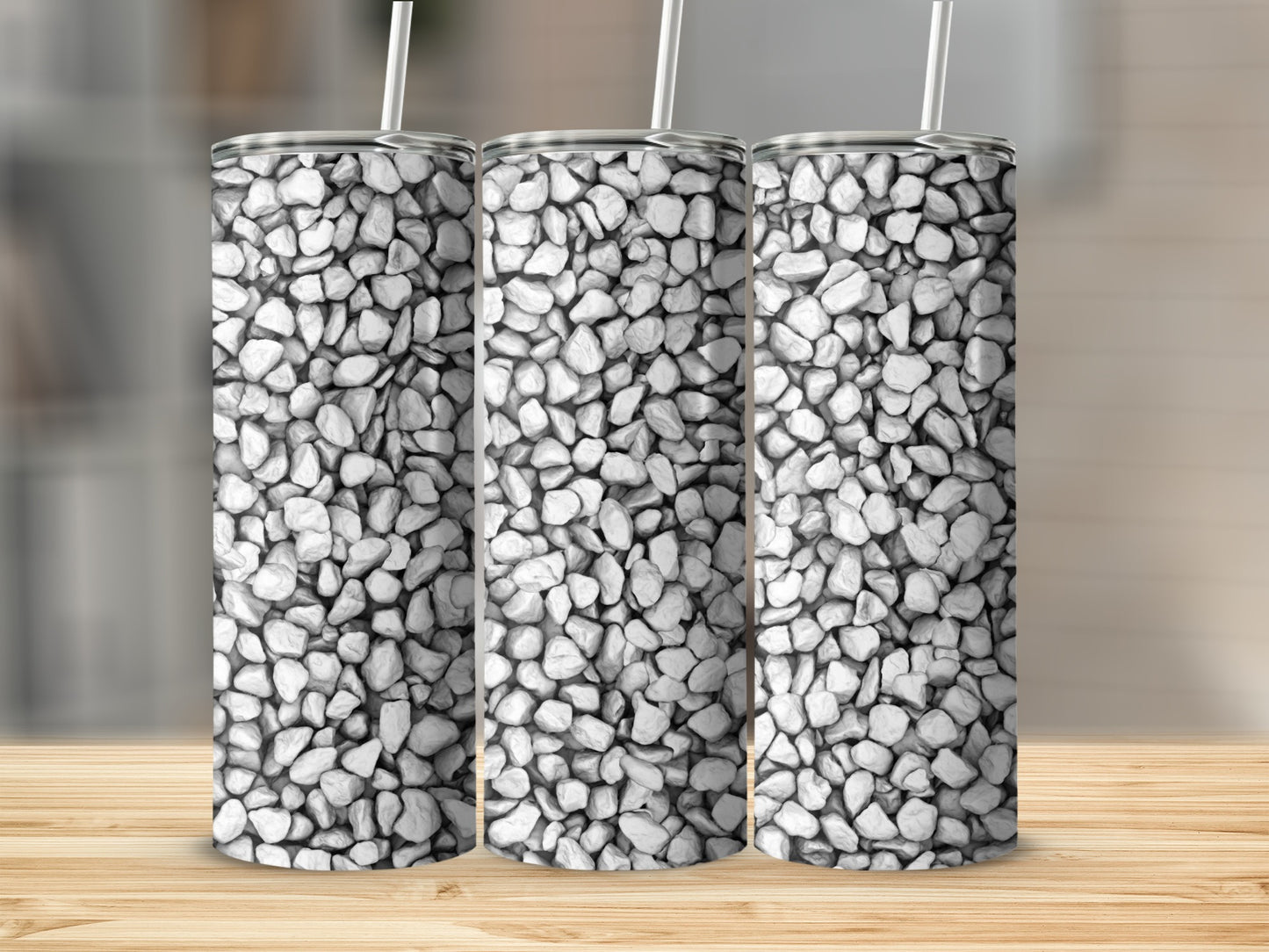 Stylish Rock Pattern Tumbler for Everyday Use
