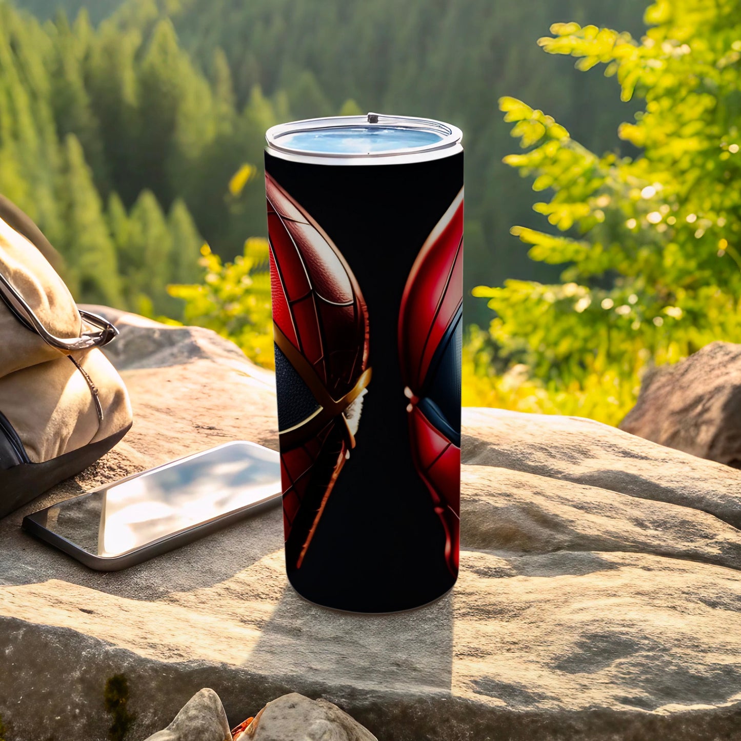 Spider Hero Face-Off Design Stainless Steel Tumbler