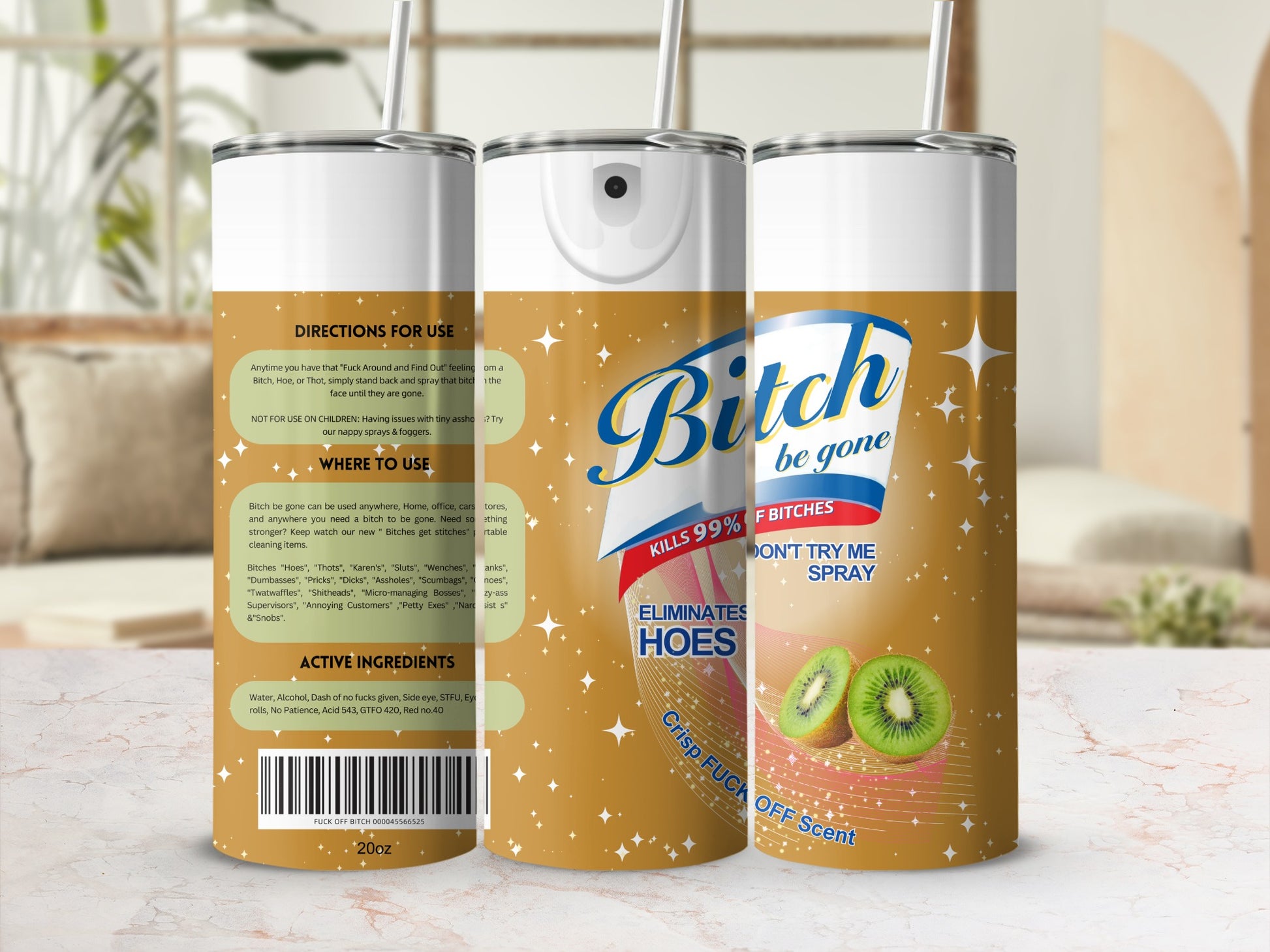 Bitch Be Gone Spray Eliminates Hoes Don't Try Me Product