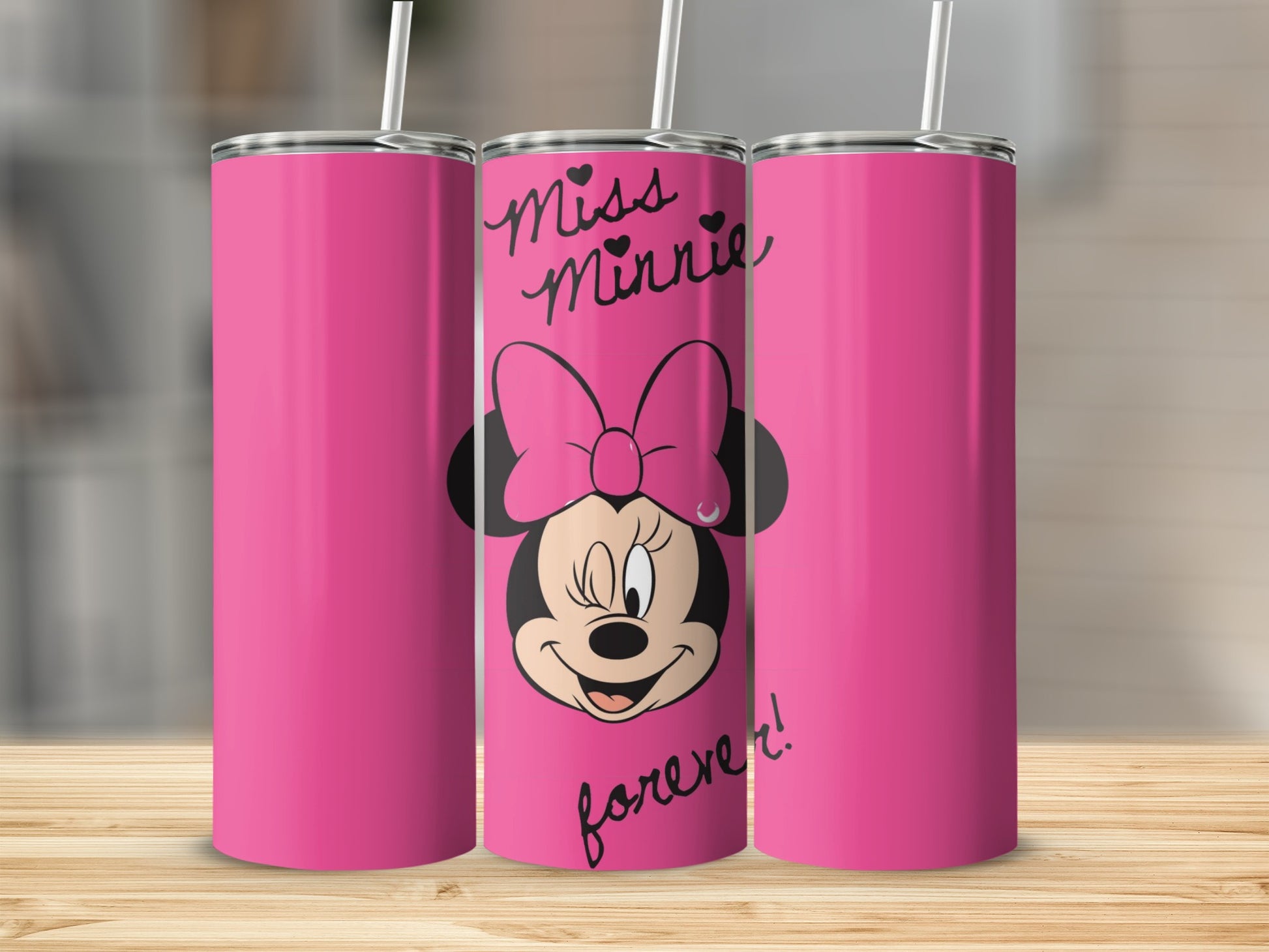 Miss Minnie Forever Pink Tumbler for Any Occasion