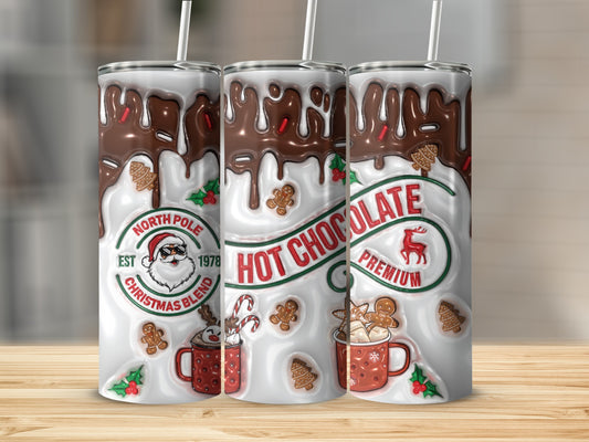 North Pole Hot Chocolate Christmas Blend Tumbler