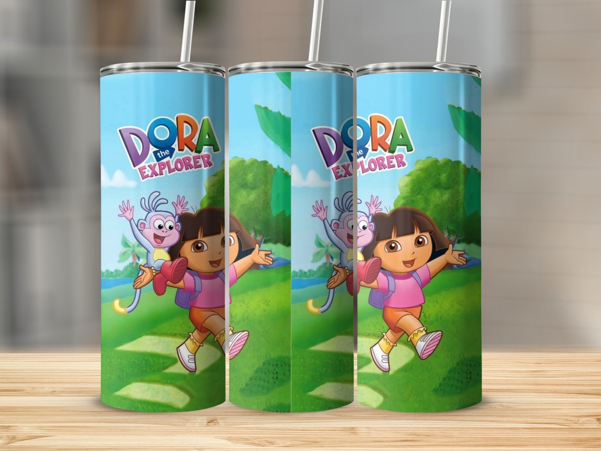 Dora the Explorer themed tumbler product