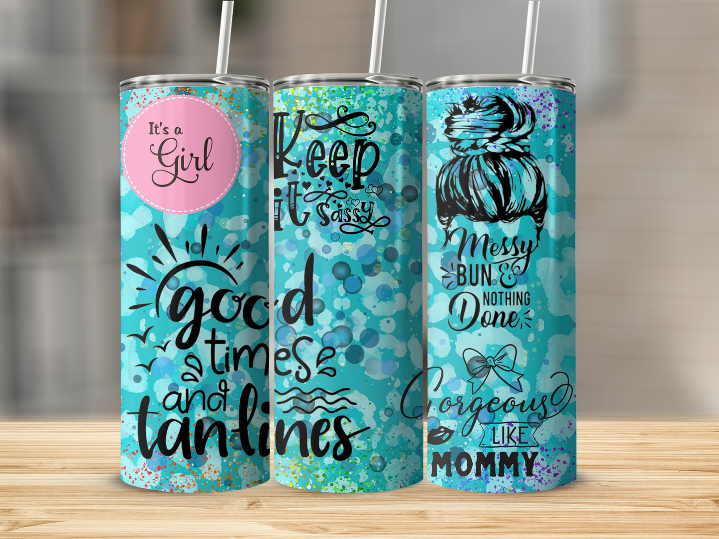 Good Times and Tanlines Messy Bun Gorgeous Mommy Product