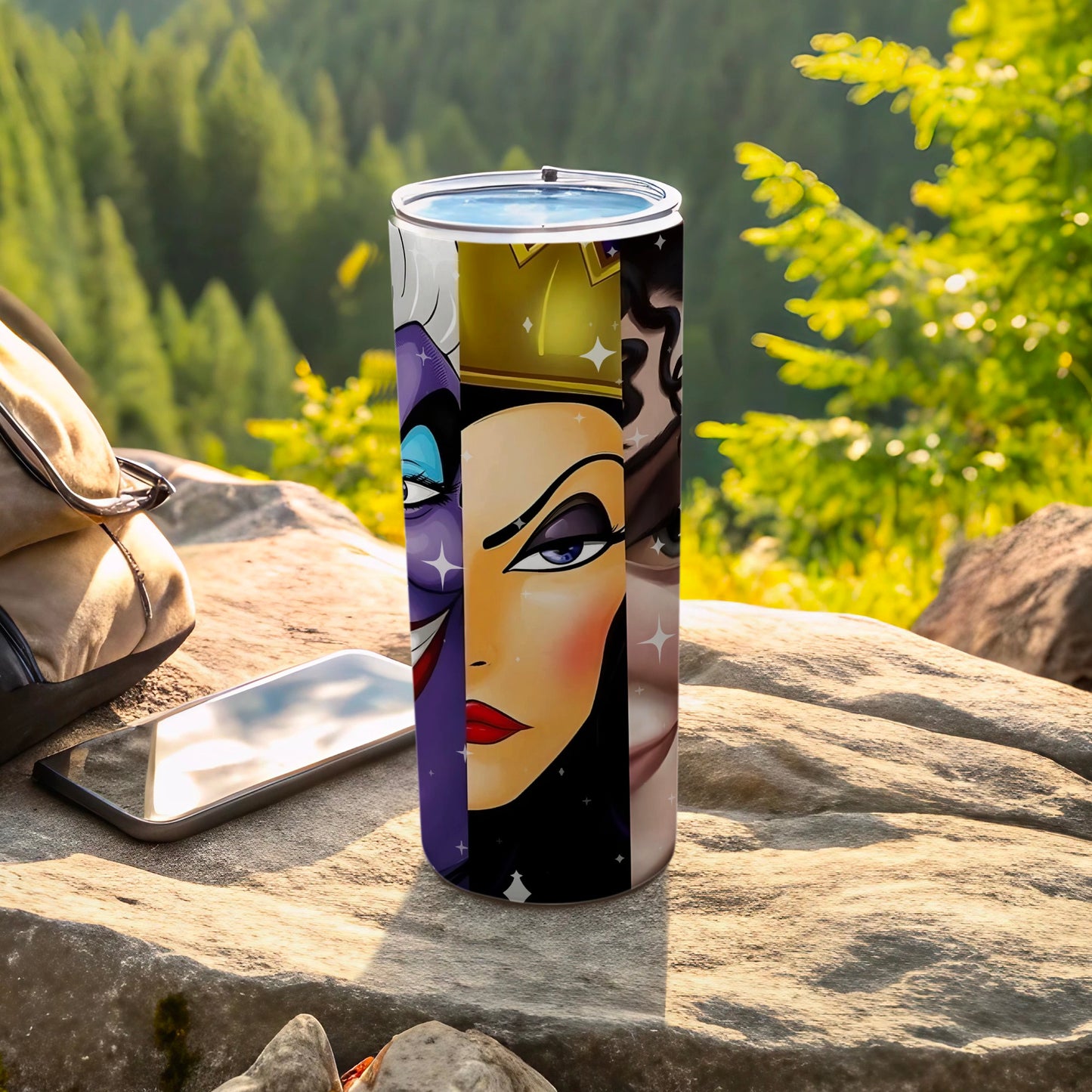Colorful Artistic Design Insulated Travel Tumbler