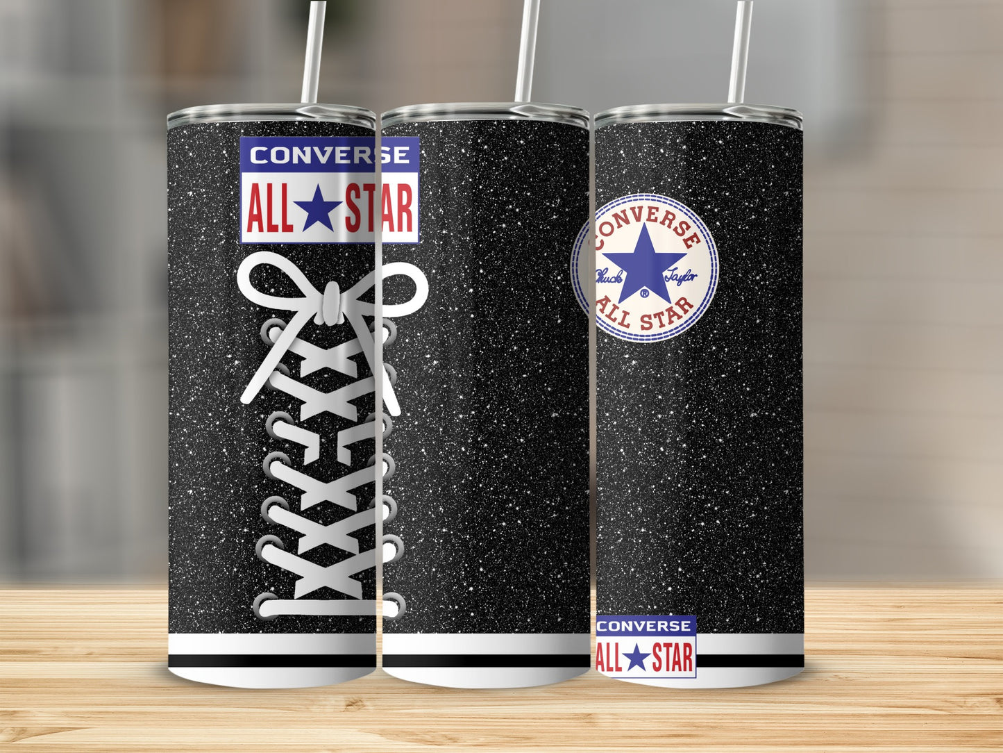 Converse All Star Shoe Laces Glitter Black product type