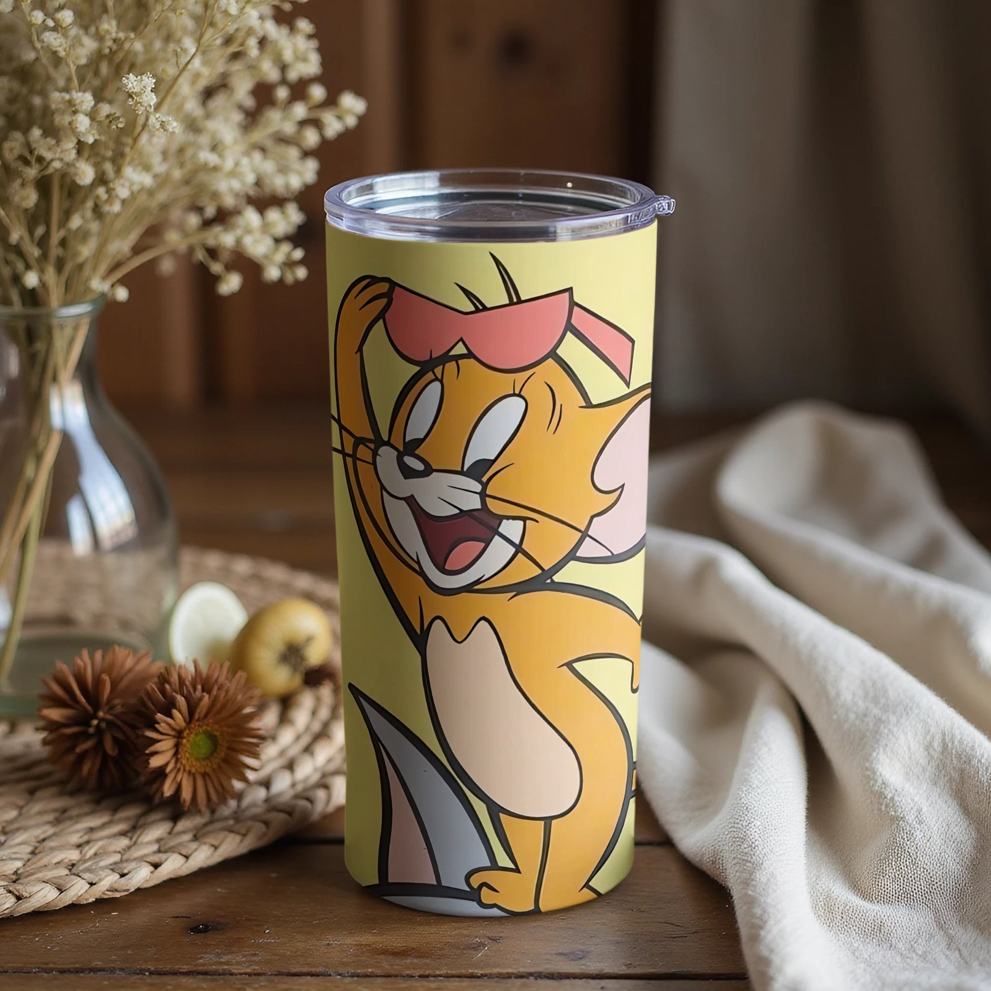 Cartoon Character Insulated Tumbler for Everyday Use