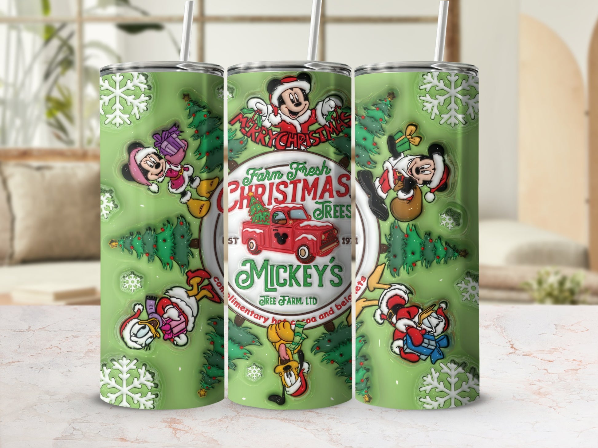 Mickey's Farm Fresh Christmas Tree Tumbler