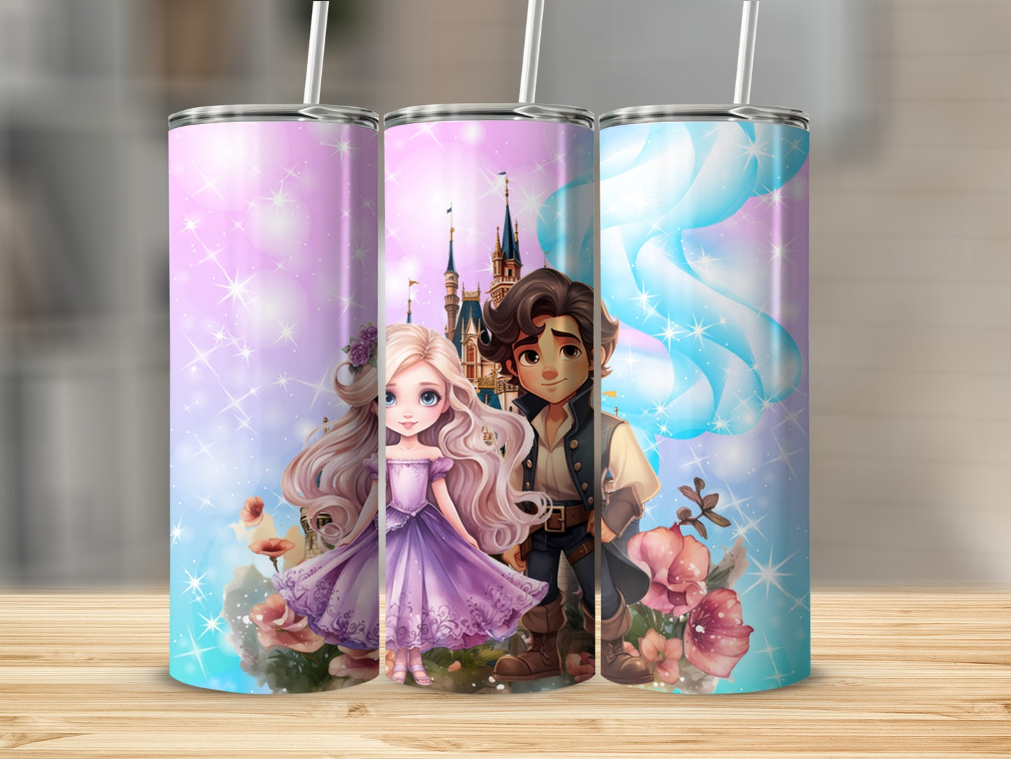 Enchanting Fairytale Castle Themed Tumbler product