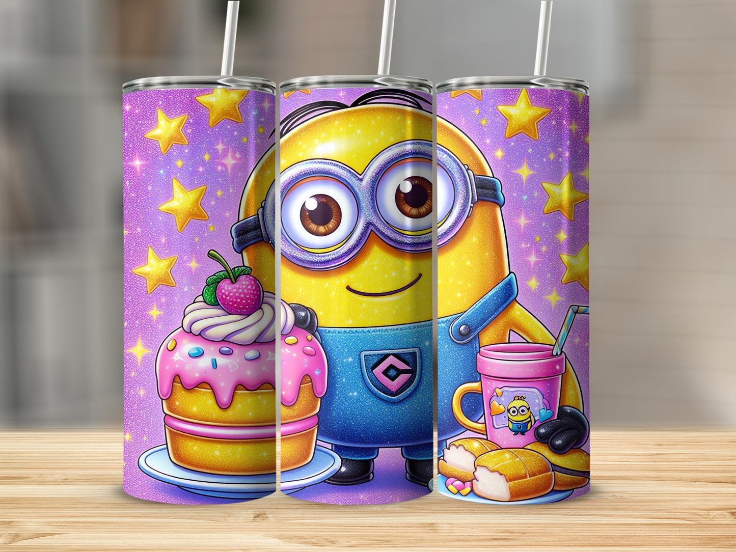 Adorable Character Design with Dessert Tumbler Product