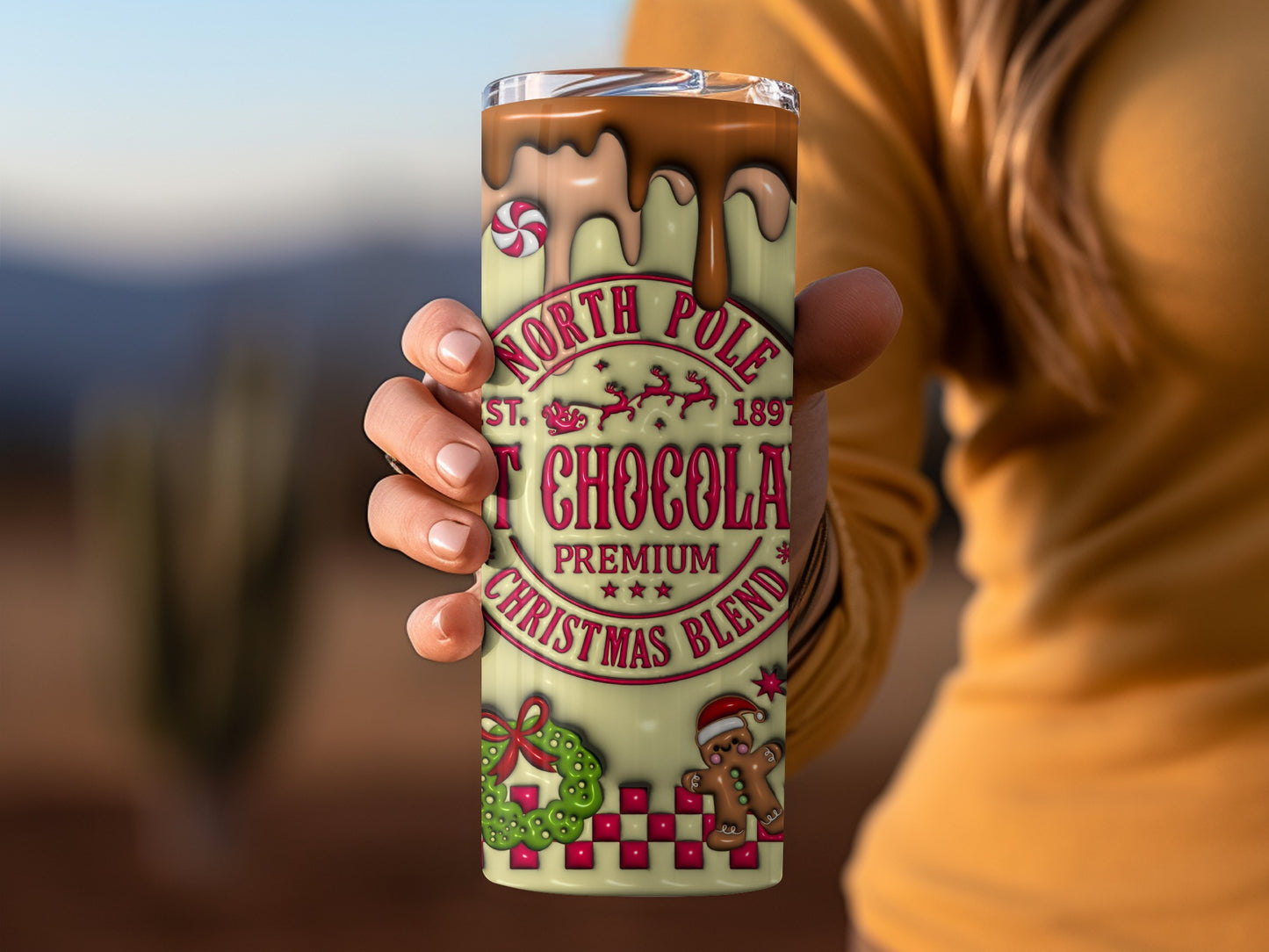 North Pole Hot Chocolate Christmas Blend Tumbler