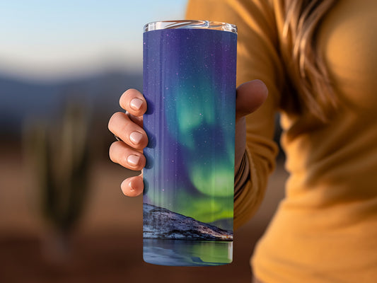 Northern Lights Scenic Insulated Tumbler Cup 20oz