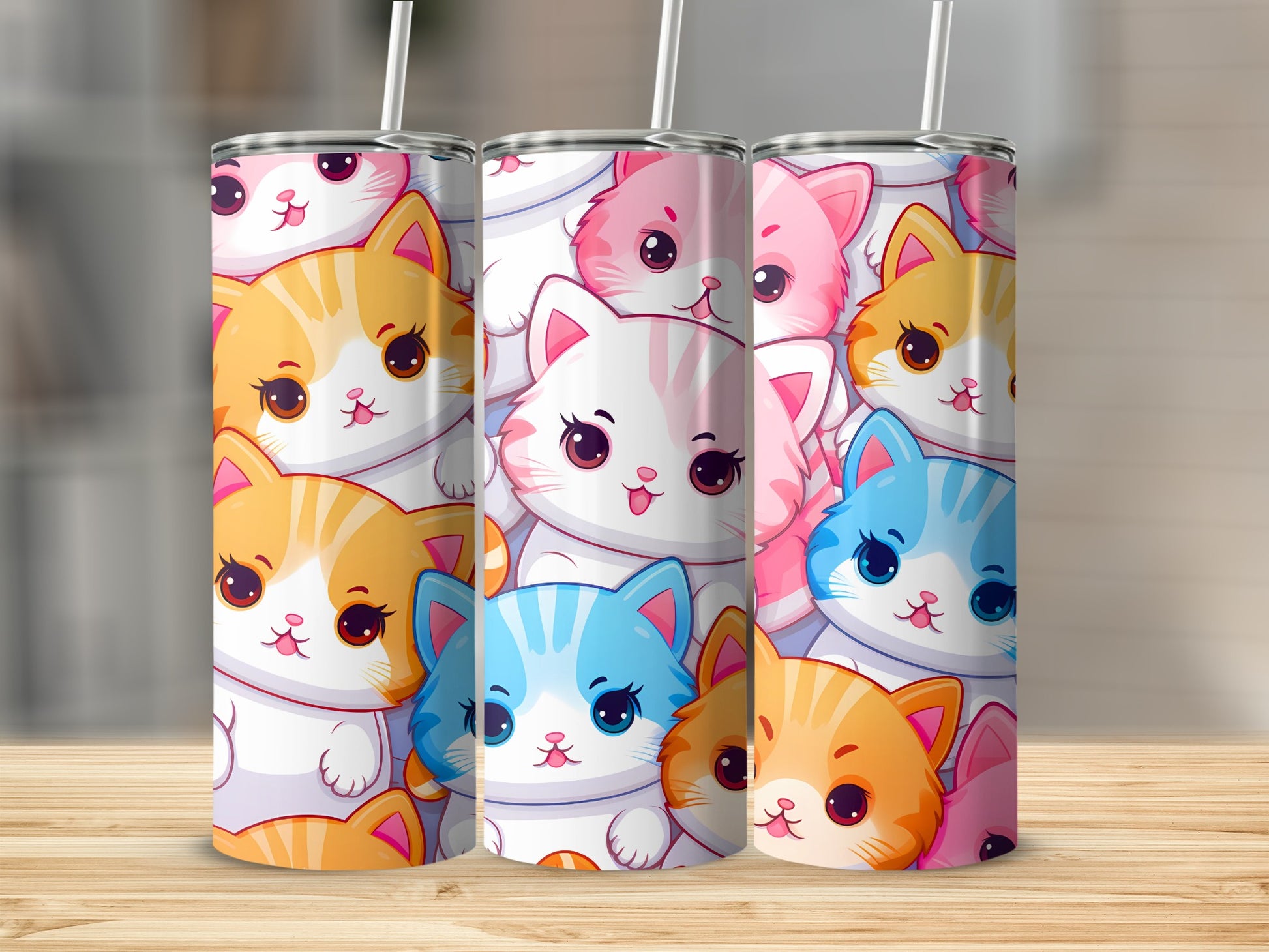 Adorable kawaii cartoon cats pattern tumbler product type
Cat tumbler
Cute cat
Kawaii cats
Cartoon kitties
Feline friend
Pet lover
Animal print
Kitten art
Colorful design
Adorable kitty
Cat pattern
Pink kitten
Orange kitten
Blue kitten
White kitten
Drink accessory
Fun design
Cute gift idea
Kitty faces
Kawaii art