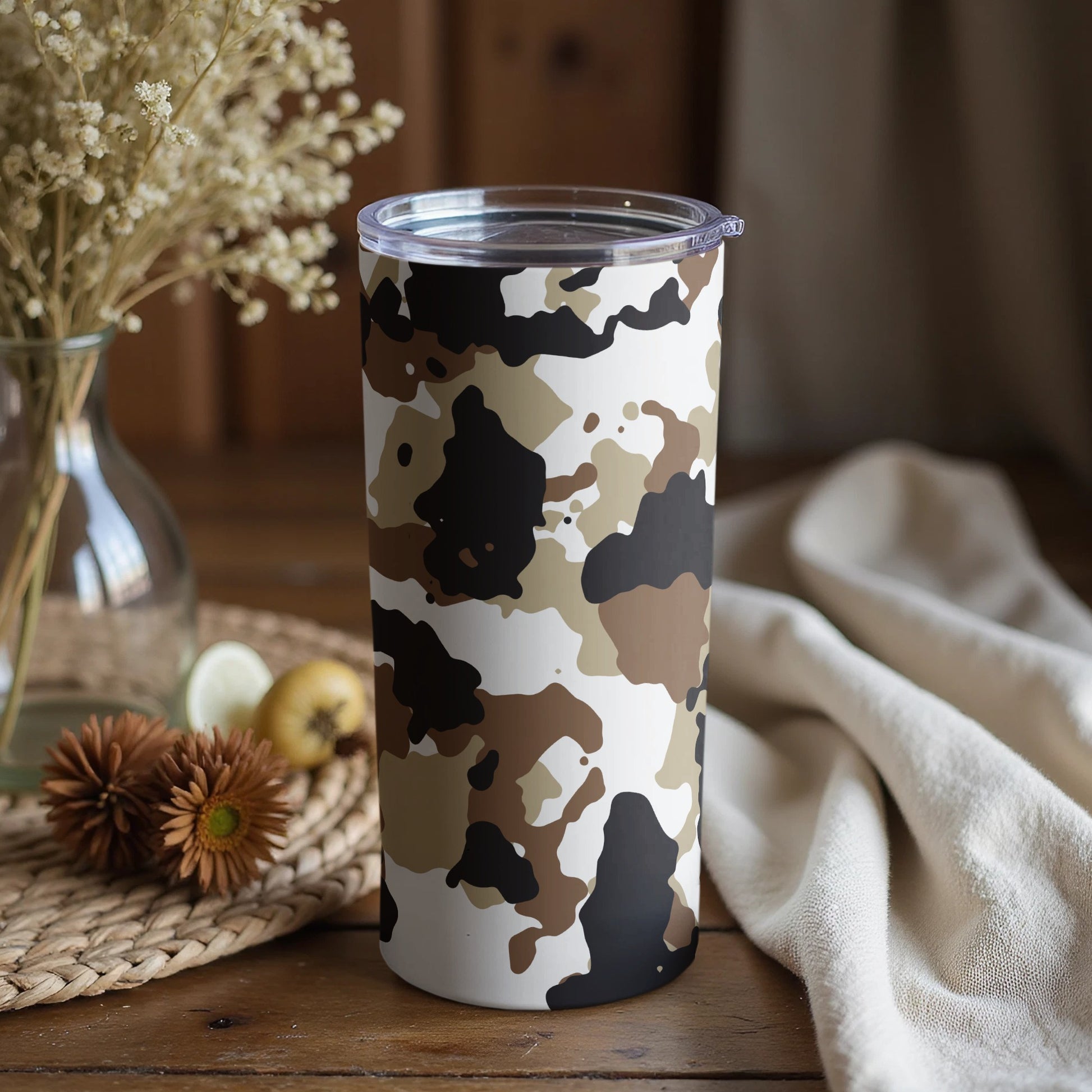 Camouflage Pattern Insulated Tumbler 20 Oz