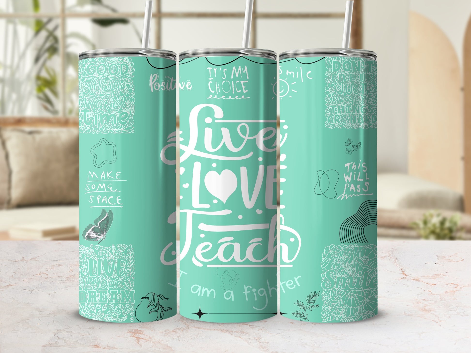 Inspirational Quotes Live Love Teach Tumbler القد