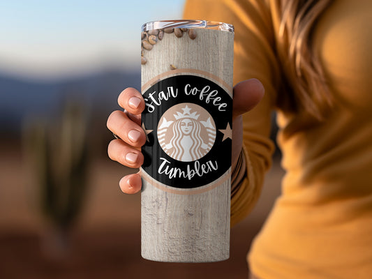 Stylish Star Coffee Tumbler for Hot and Cold Drinks