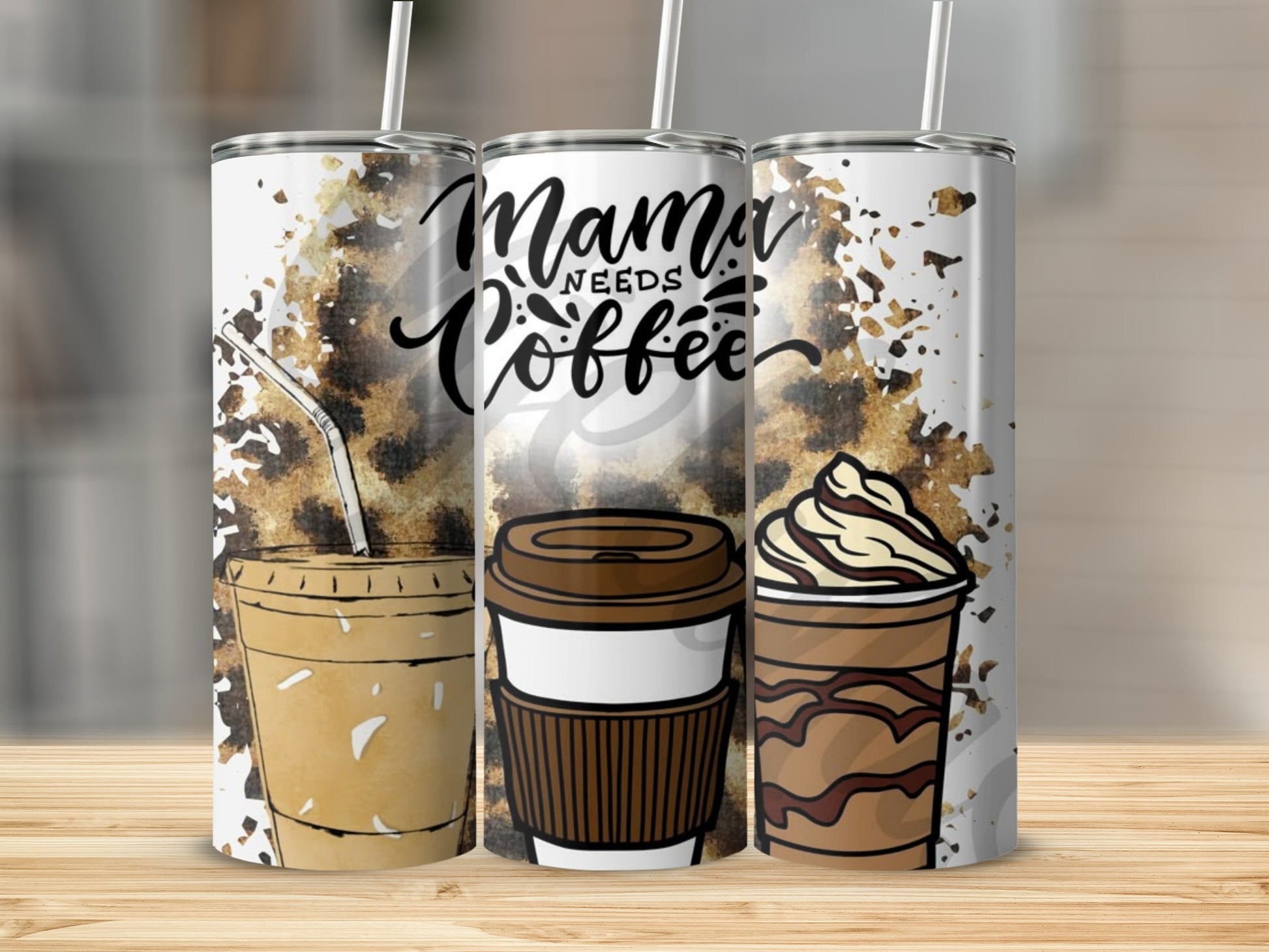 'Mama Needs Coffee Tumbler for Coffee Lovers'