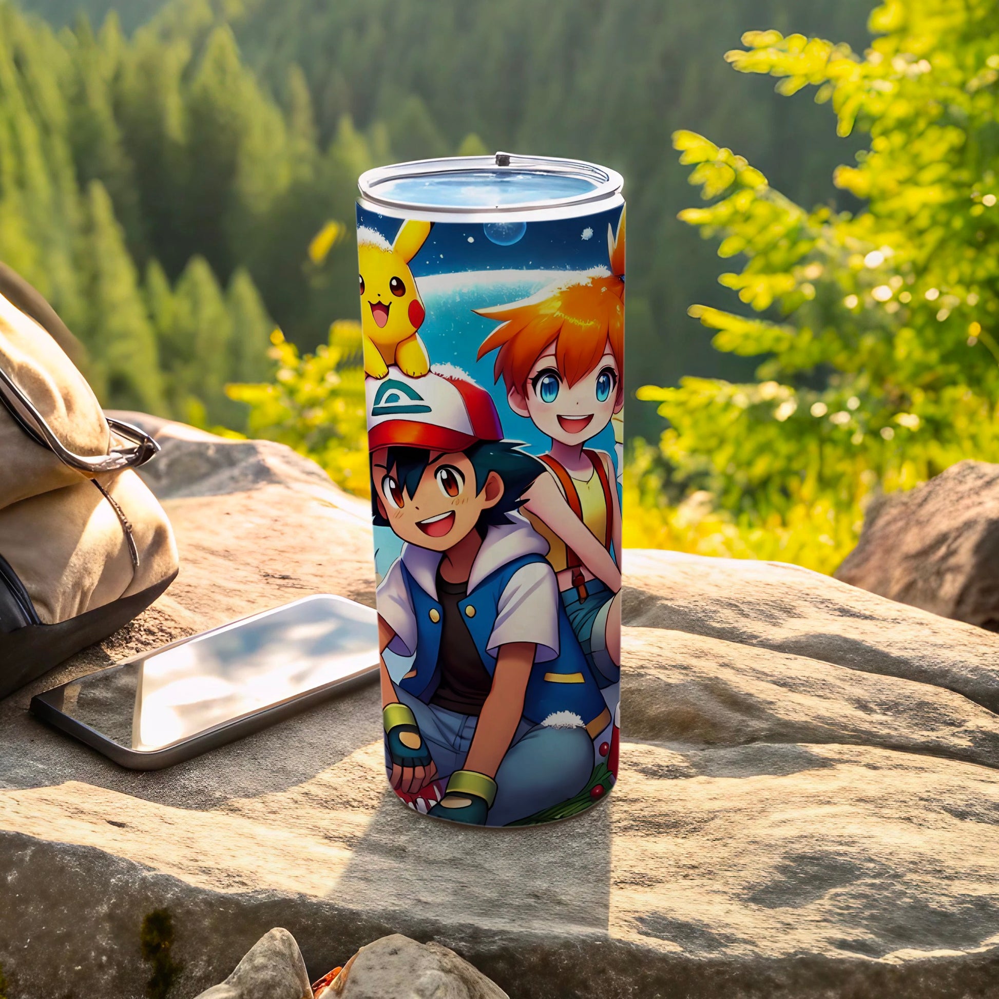 Colorful Anime Characters Stainless Steel Tumbler