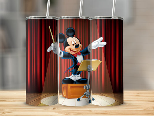 Mickey Mouse Conductor Themed Insulated Tumbler