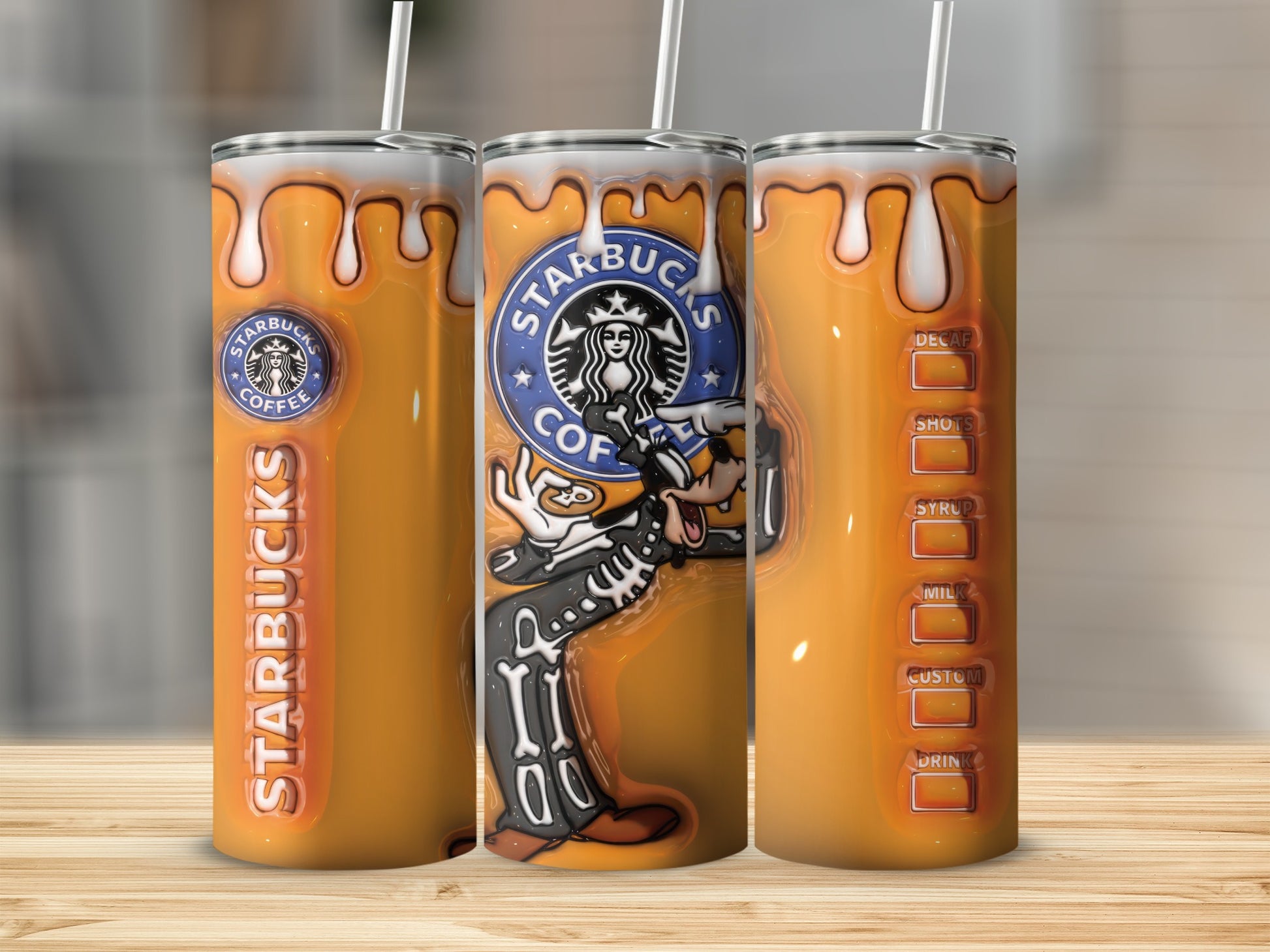 Starbucks Halloween Special Edition Tumbler Design