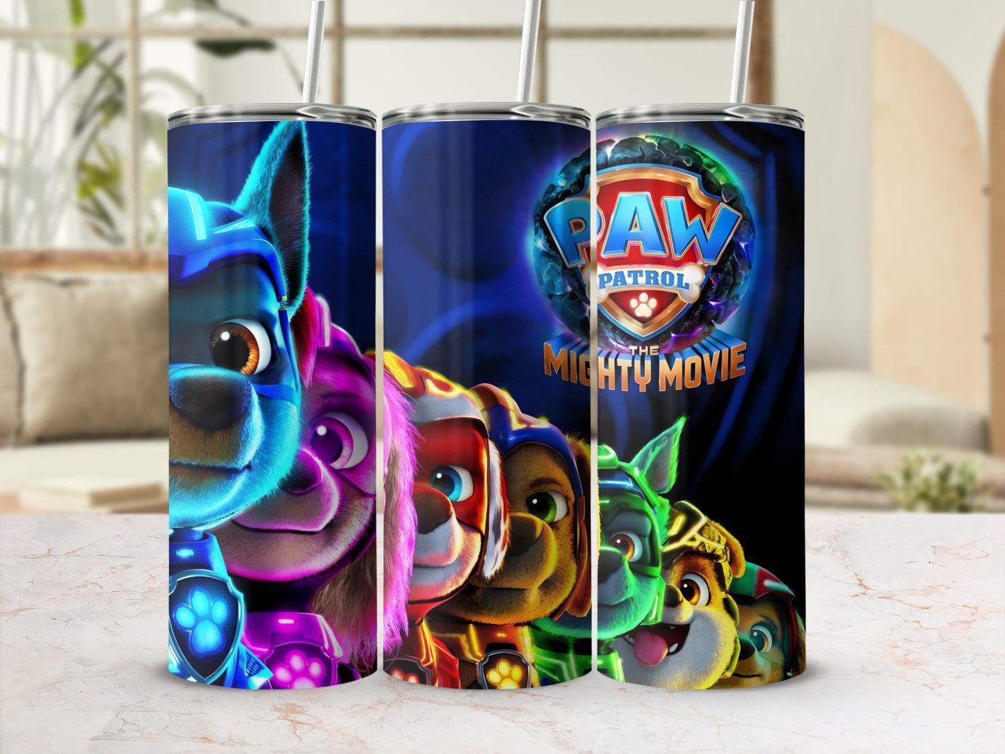 PAW Patrol Mighty Movie Stainless Steel Tumbler Cup