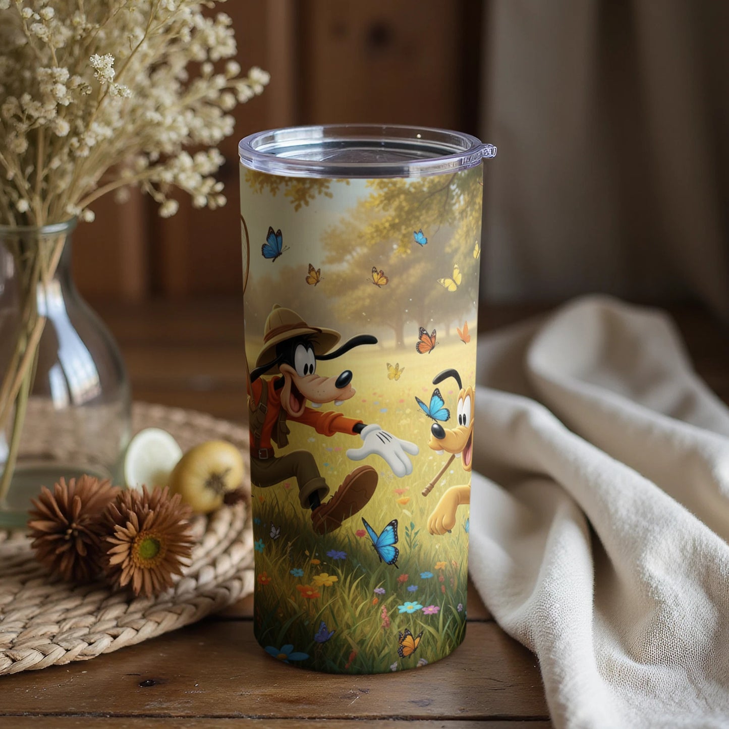 Disney Goofy and Pluto Adventurous Tumbler Cup