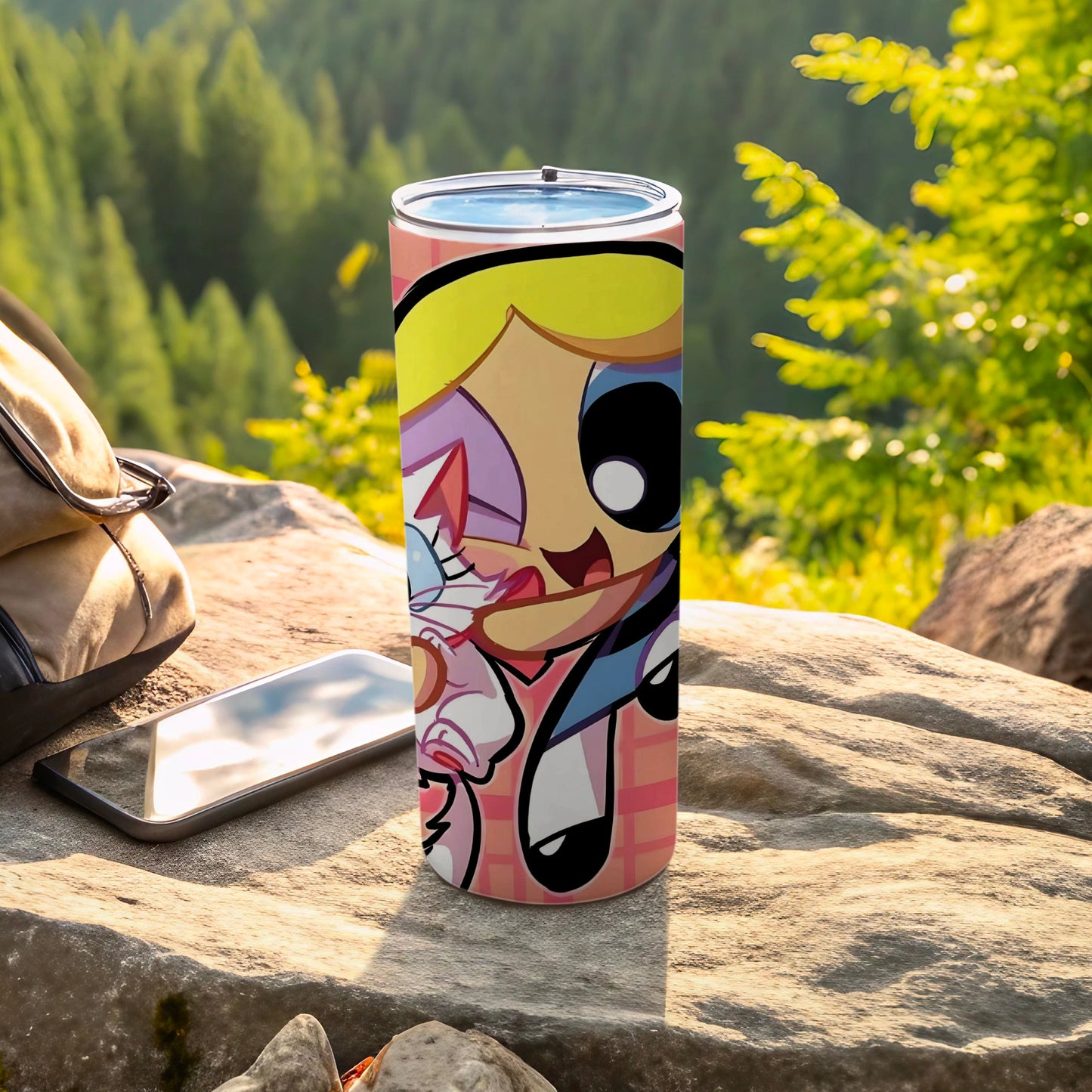 Cartoon Character Outdoor Tumbler for Adventure Use