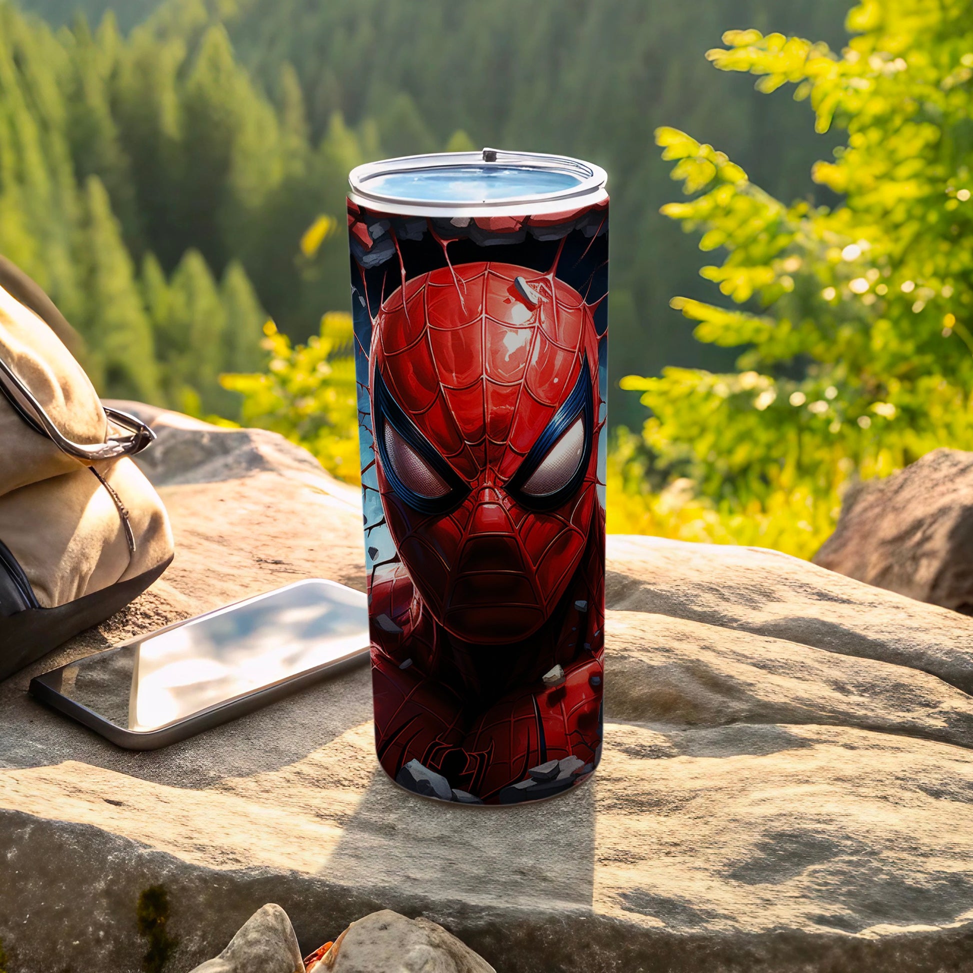 Spider-Man Insulated Travel Tumbler for Outdoor Adventures