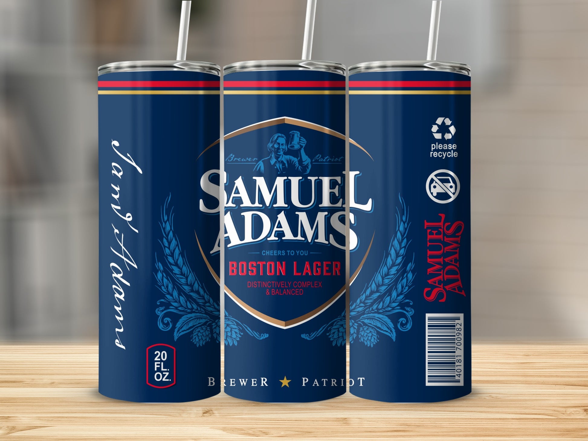 Samuel Adams Boston Lager 20 FL OZ Brewer Patriot product type