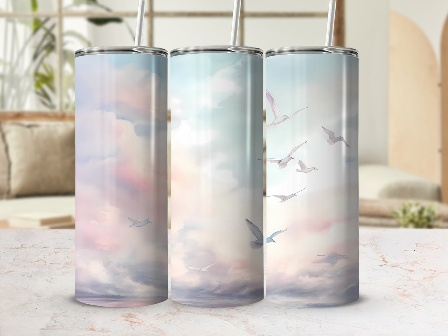 Dreamy Cloudscape Flying Gulls Sky Horizon product type

Tumbler
Drinkware
Cloudscape
Seagulls
Sky
Birds
Horizon
Pastel
Watercolor
Serene
Dreamy
Nature
Oceanview
Pinkclouds
Blueclouds
Flyingbirds
Aesthetic
Gift
Artwork
Sunsetscene