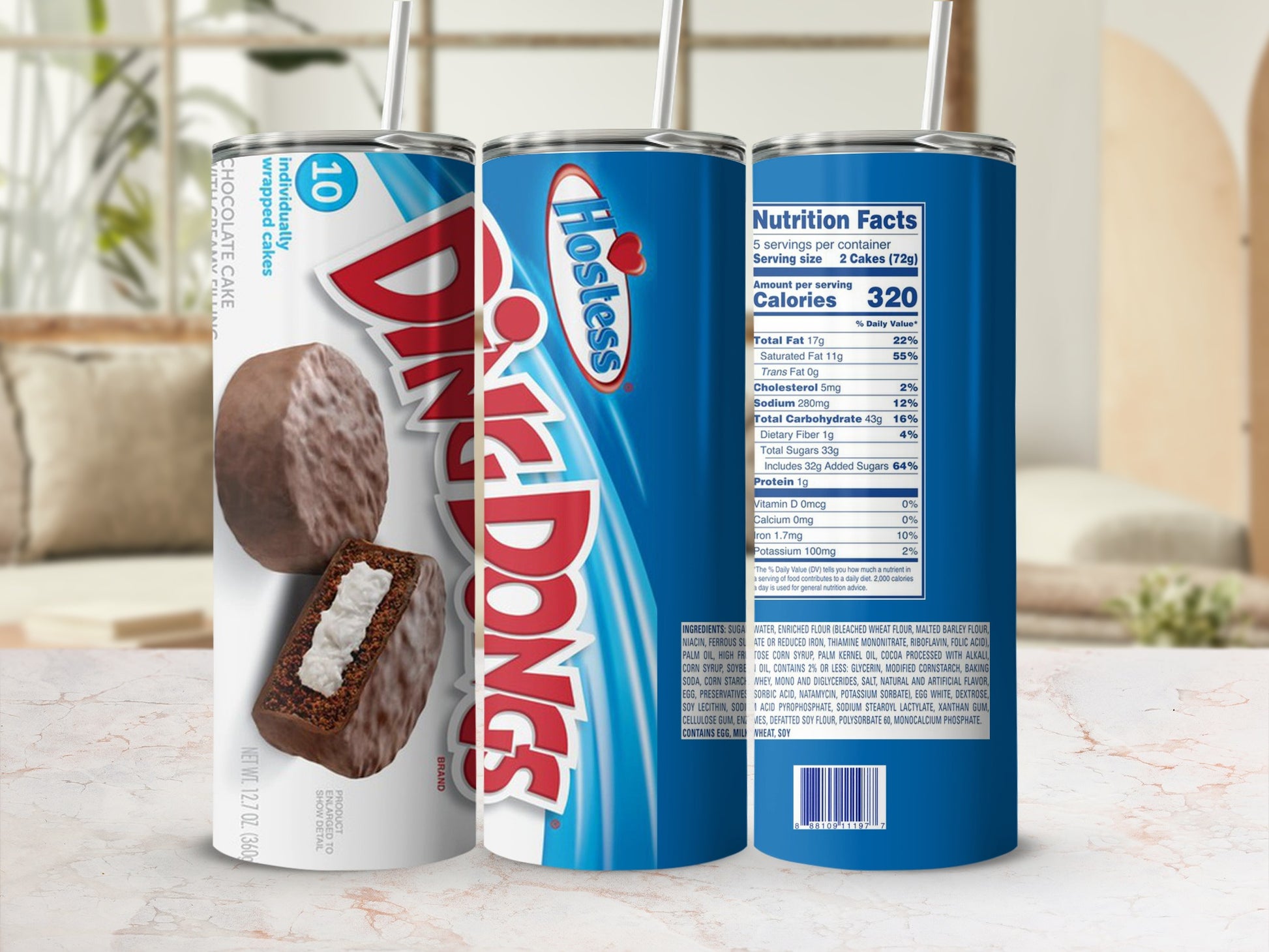Hostess Ding Dongs 10 Individually Wrapped Cakes product type