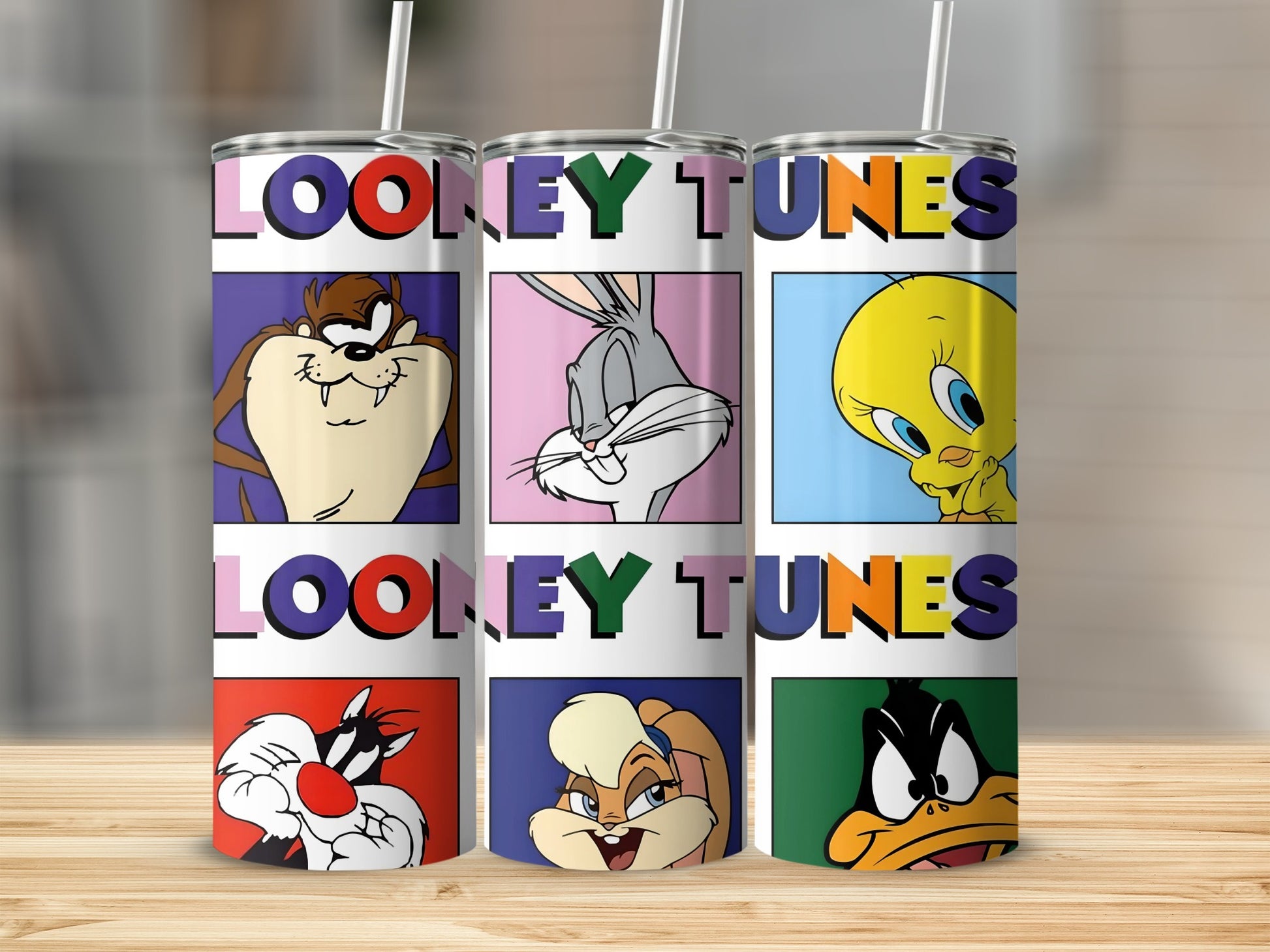 Looney Tunes Characters Tumbler Cartoon Gift